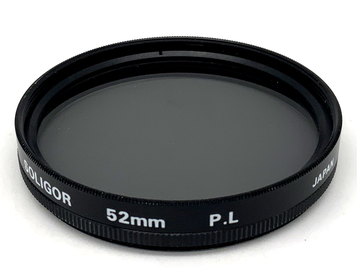 Soligor Polarizing Filter PL Filter 52mm Circular Filter Thread