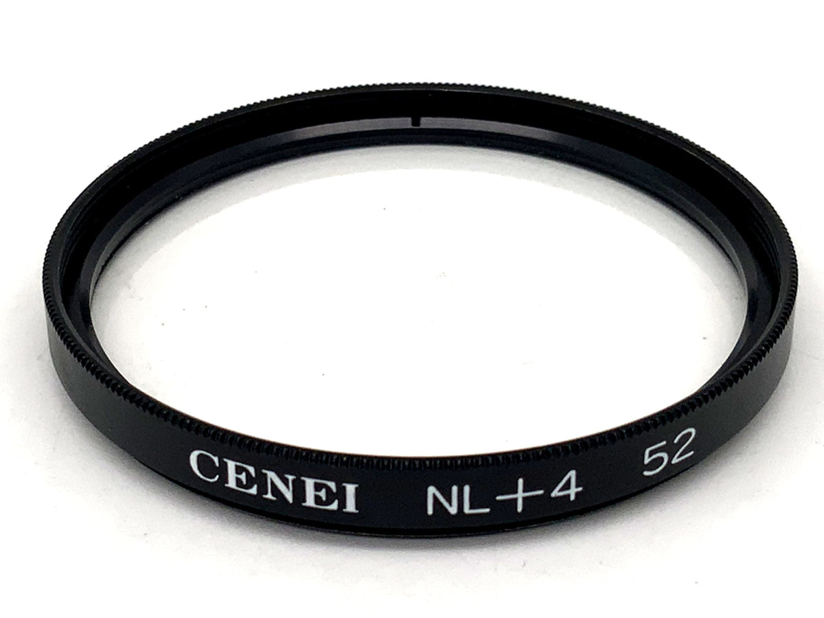 Objectif macro Cenei, filtre NL+4, filetage pour filtre circulaire