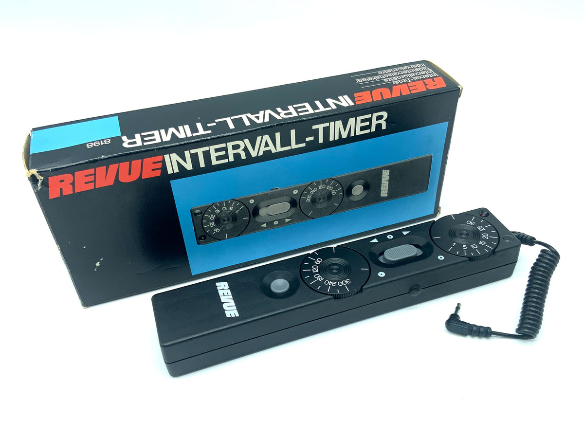 Revue Intervall-Timer schwarz 8198