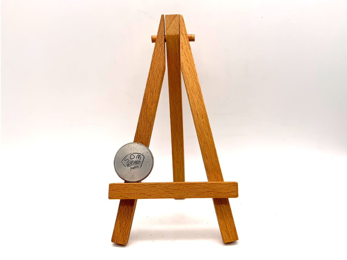 Bouchon avant d'objectif SOM Berthiot en aluminium fileté (18 mm)