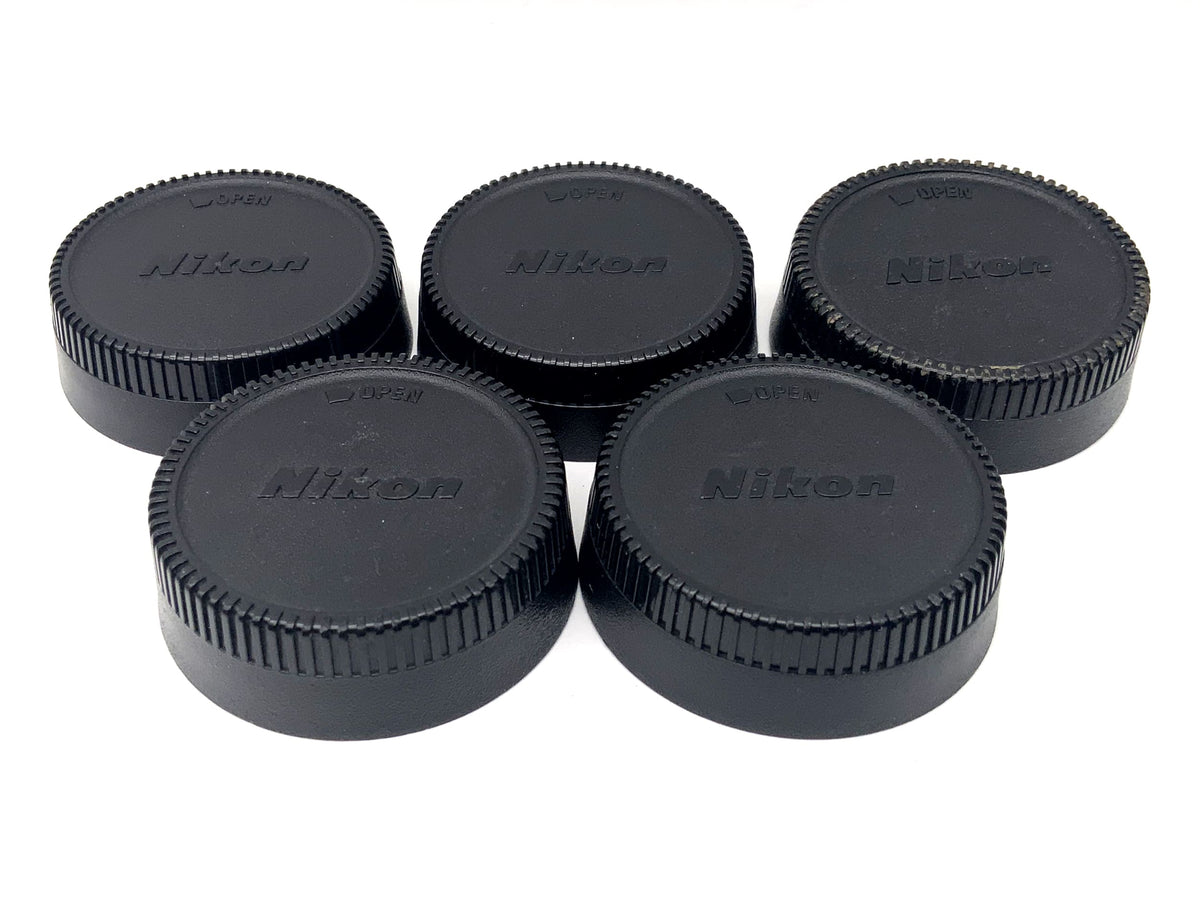 Bouchons arrière d'objectif Nikon LF-1, lot de 5 (Nikon F)