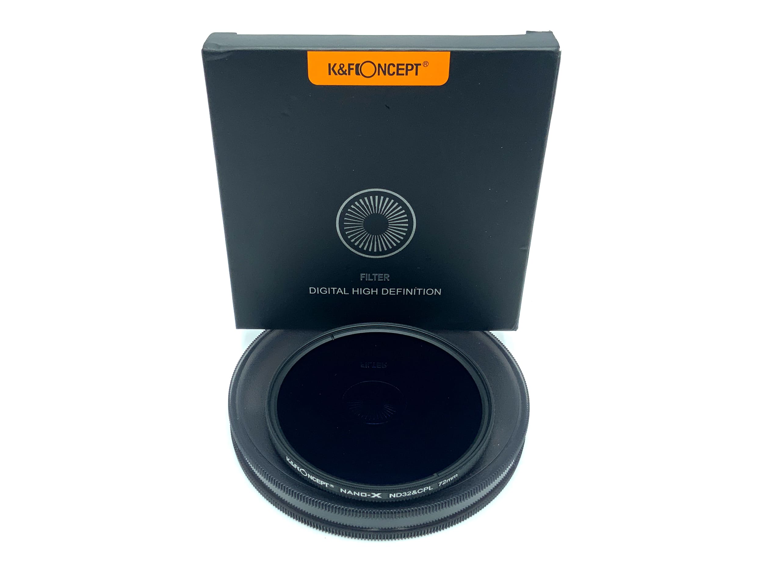 K&F Concept 2-in-1 Filter Nano-X ND32&CPL in OVP Filter 72mm Kreisförmig