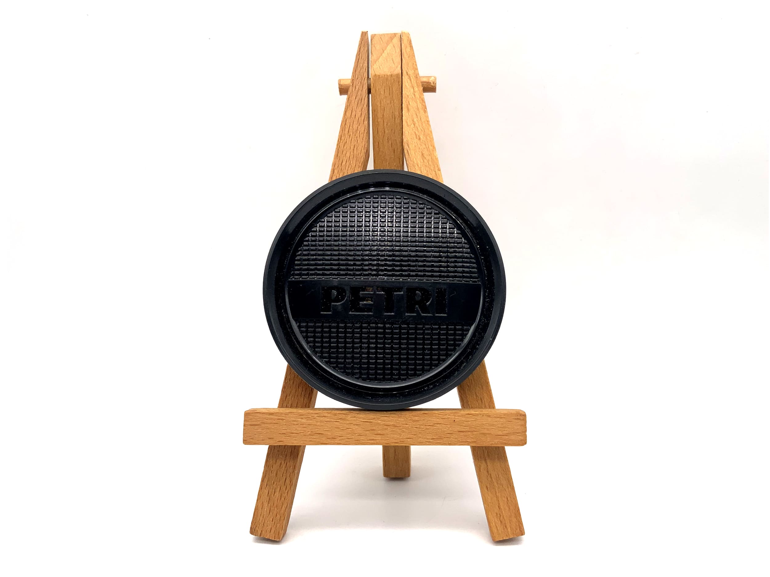 Petri lens front cap slip-on black cap (54mm)