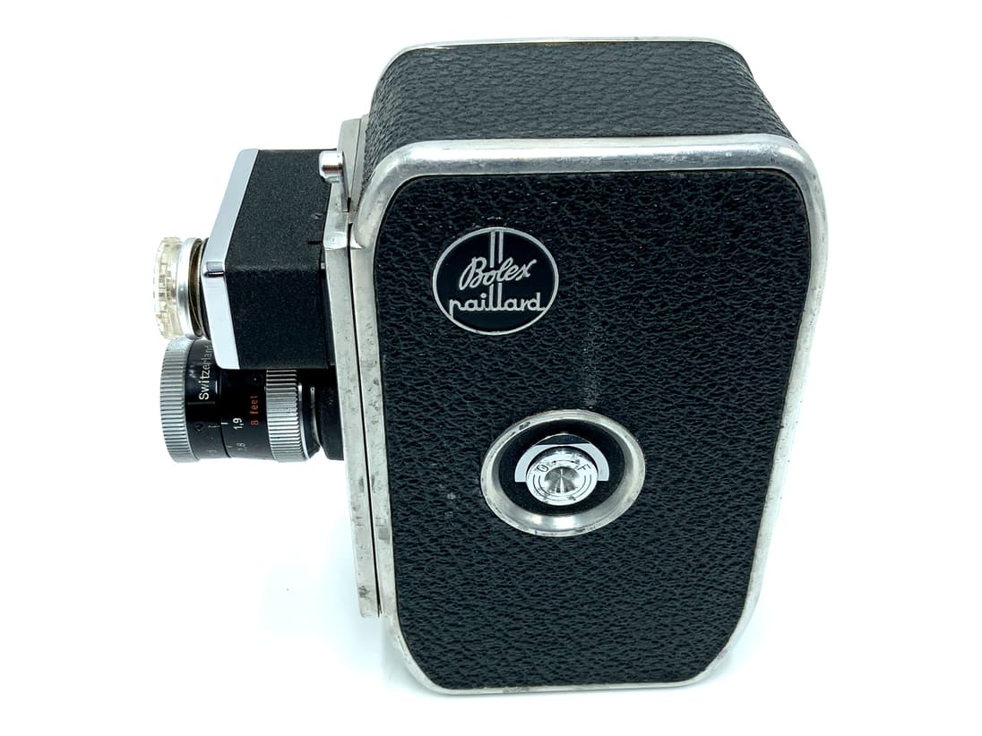 Bolex Paillard C8SL Filmkamera mit Yvar 13mm 1:1.9 Kamera movie camera