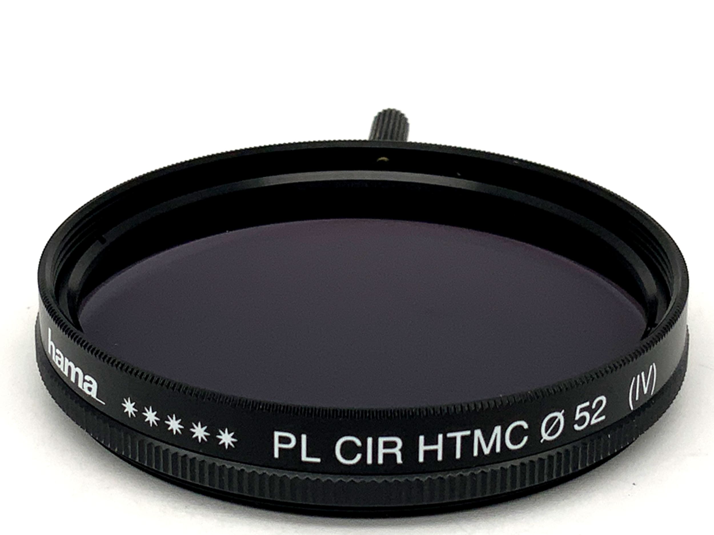 Filtre polarisant Hama PL Cir HTMC (IV) Filetage circulaire 52 mm