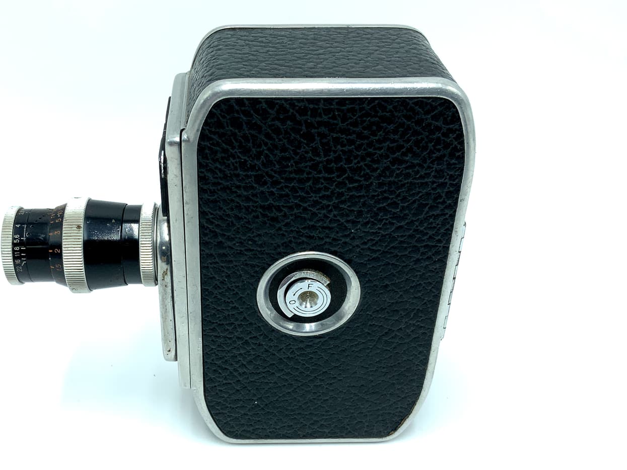Bolex Paillard B8 Filmkamera mit Yvar 36mm 1:2.8 Kamera movie camera