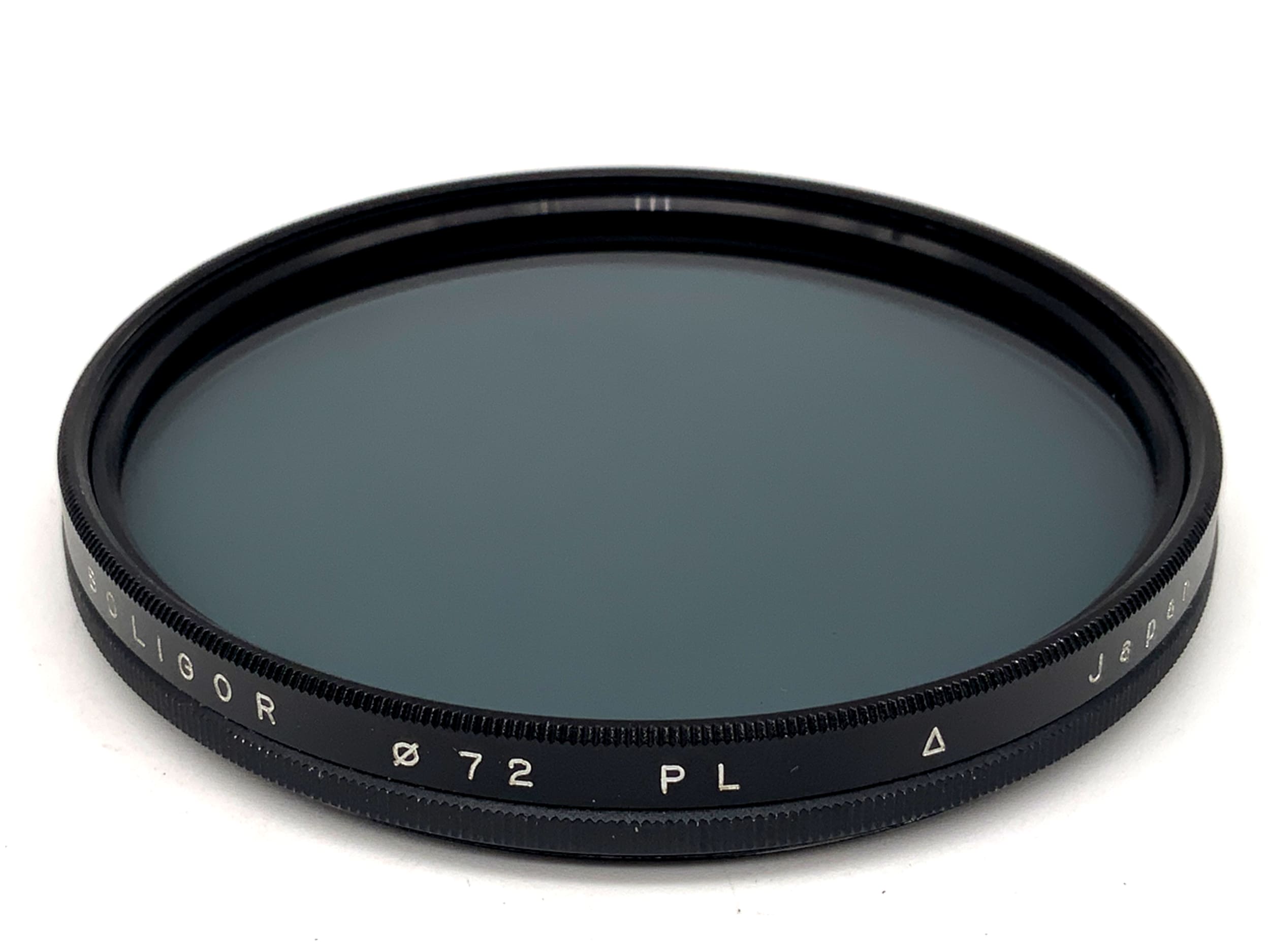 Filtre polarisant Soligor PL, filetage circulaire 72 mm
