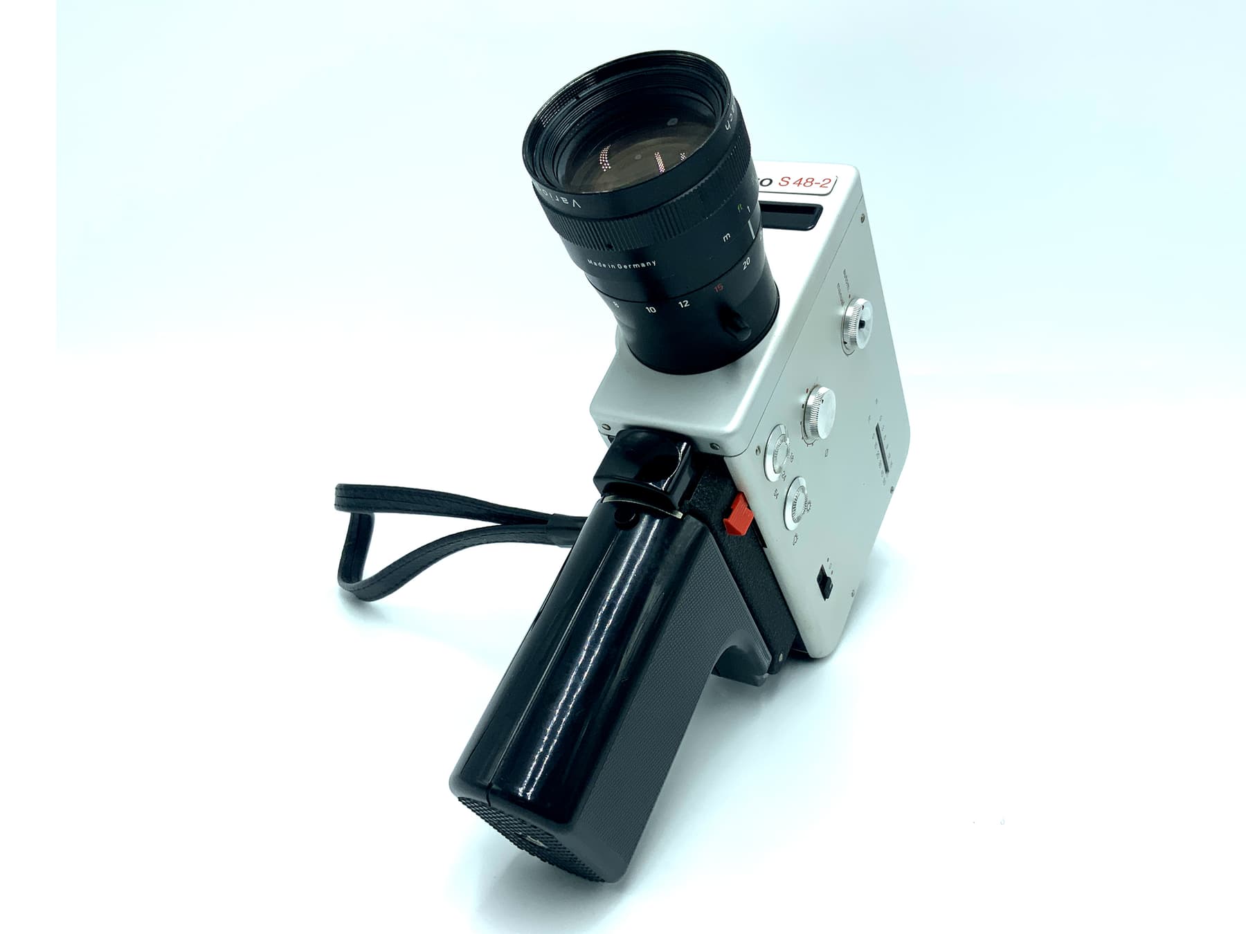 Braun Nizo S48-2 Filmkamera mit Schneider Kreuznach Variogon 8-48mm 1:1.8