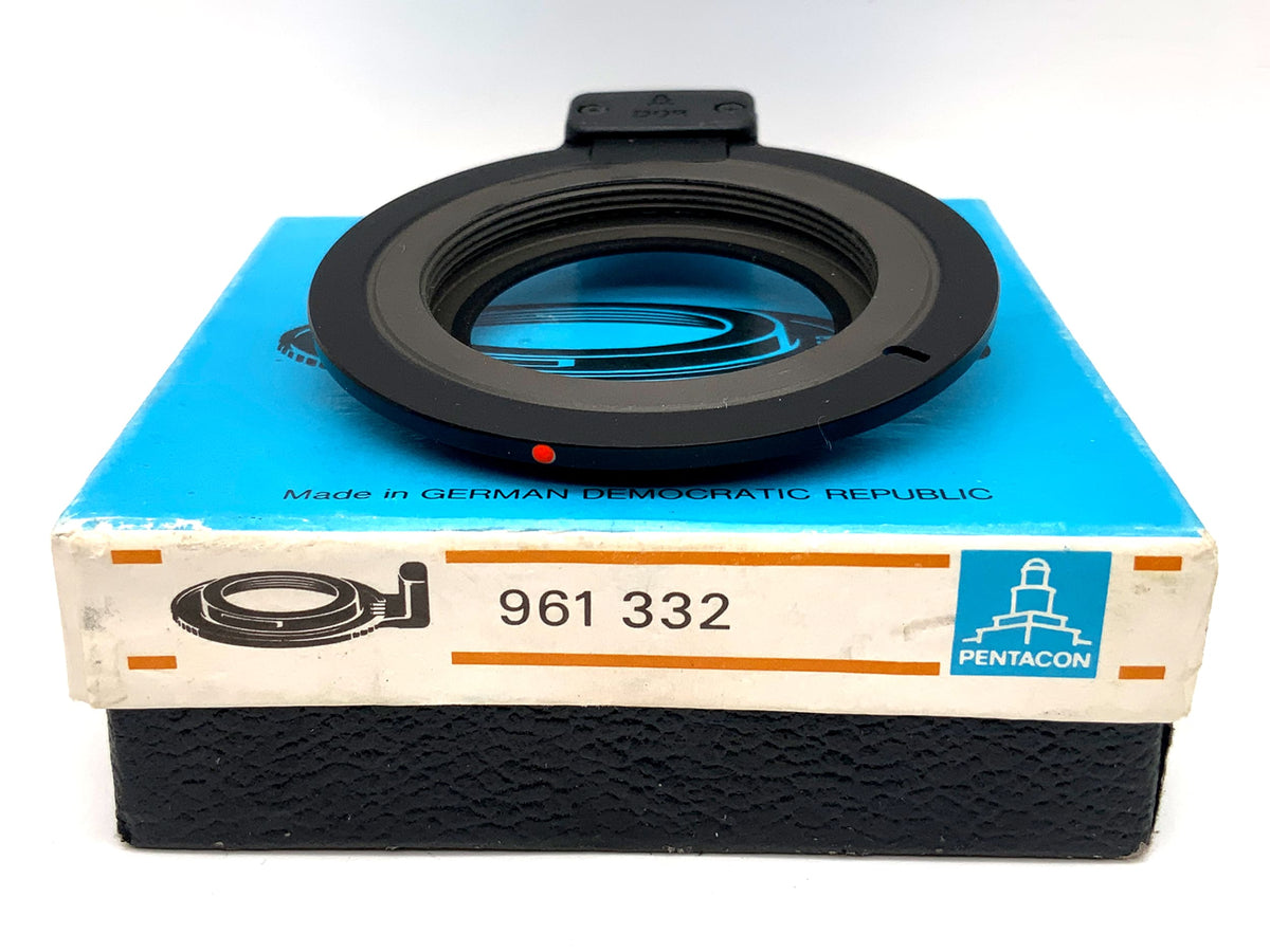 Bague d'adaptation Pentacon B200, adaptateur d'objectif PB dans son emballage d'origine (M42 -> Praktica B)