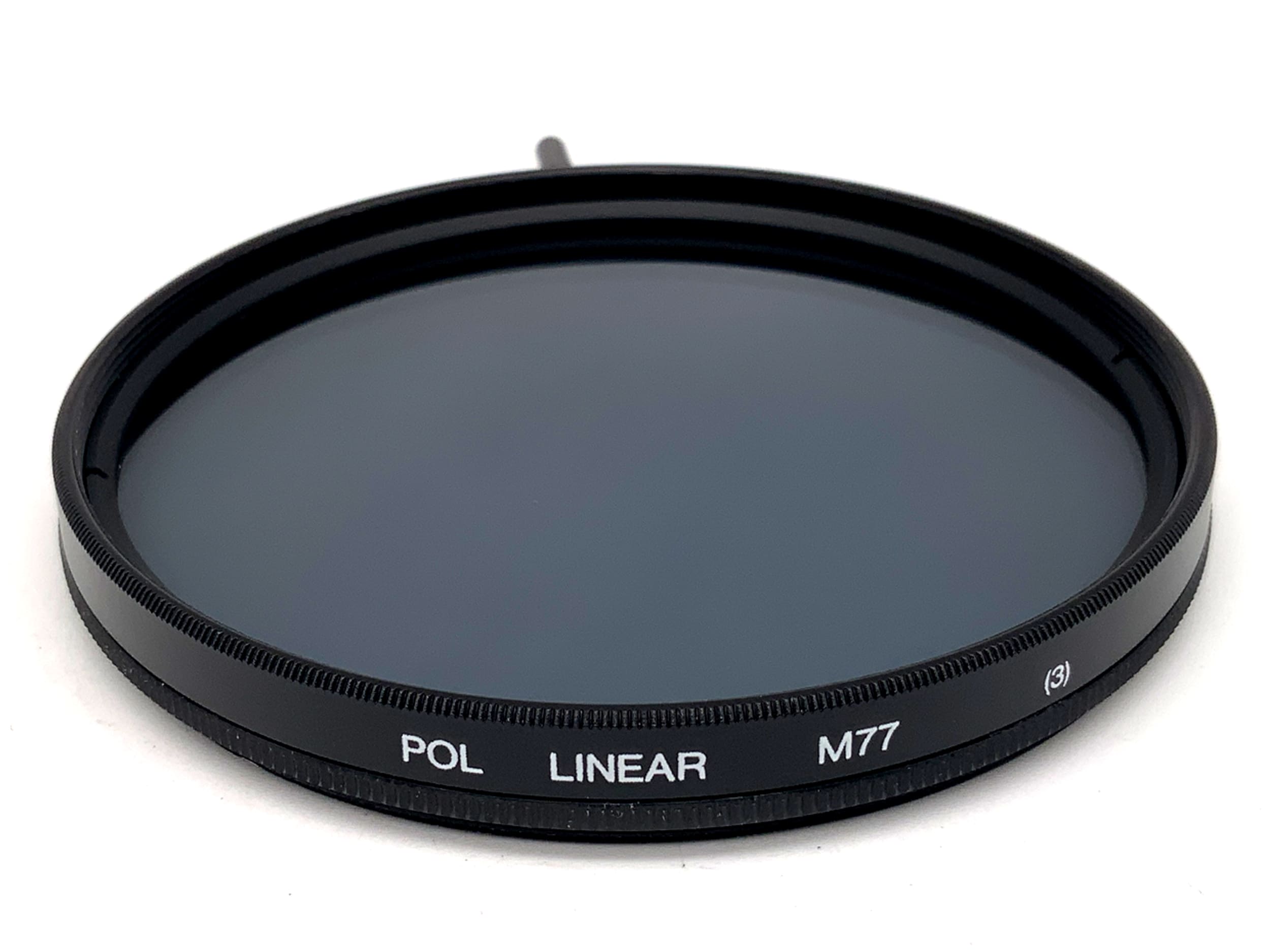 Filtre polarisant linéaire POL M77 (3) Filtre 77 mm Filetage circulaire