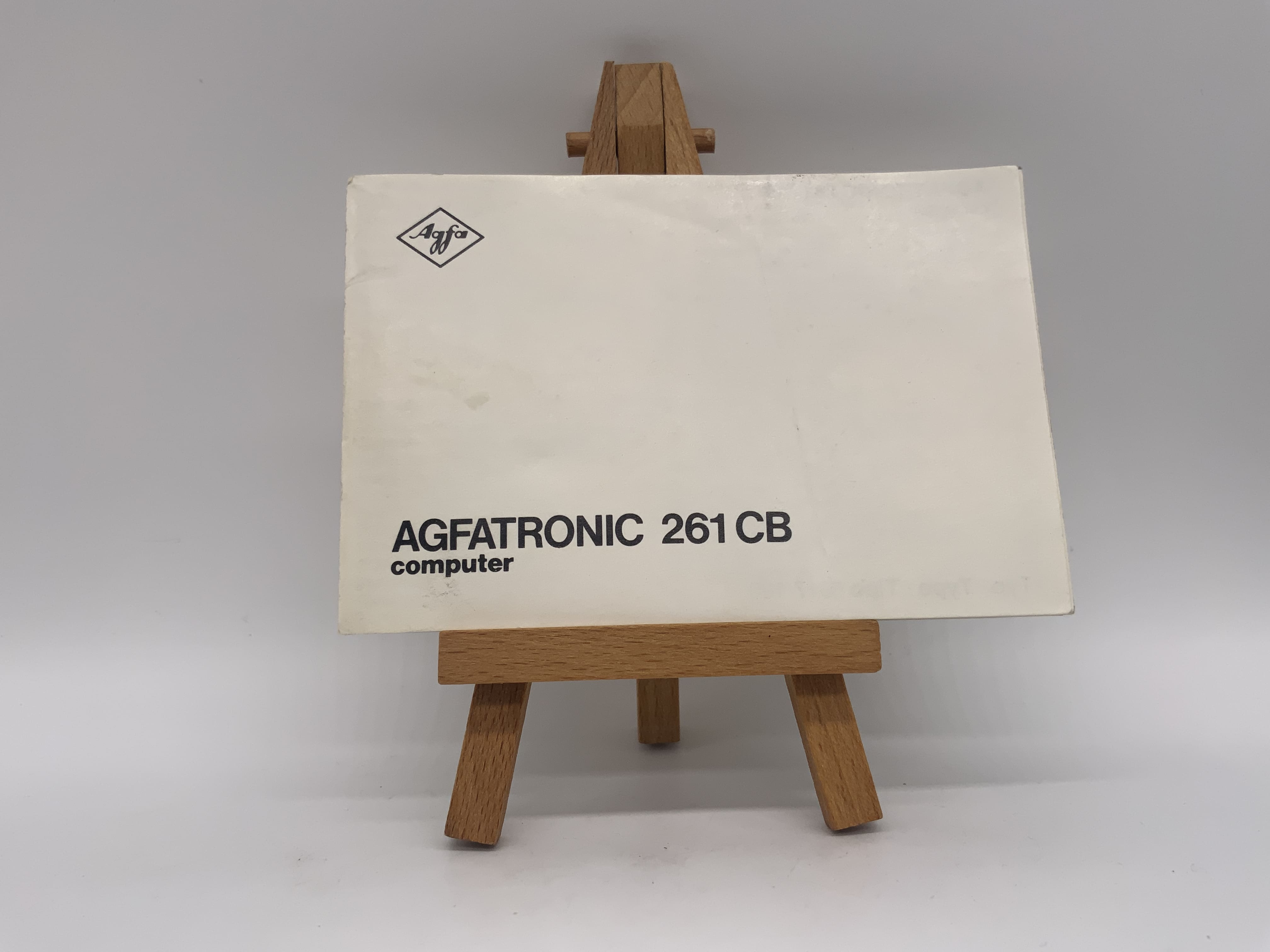 Agfa agfatronic 261 CB computer Bedienungsanleitung Deutsch