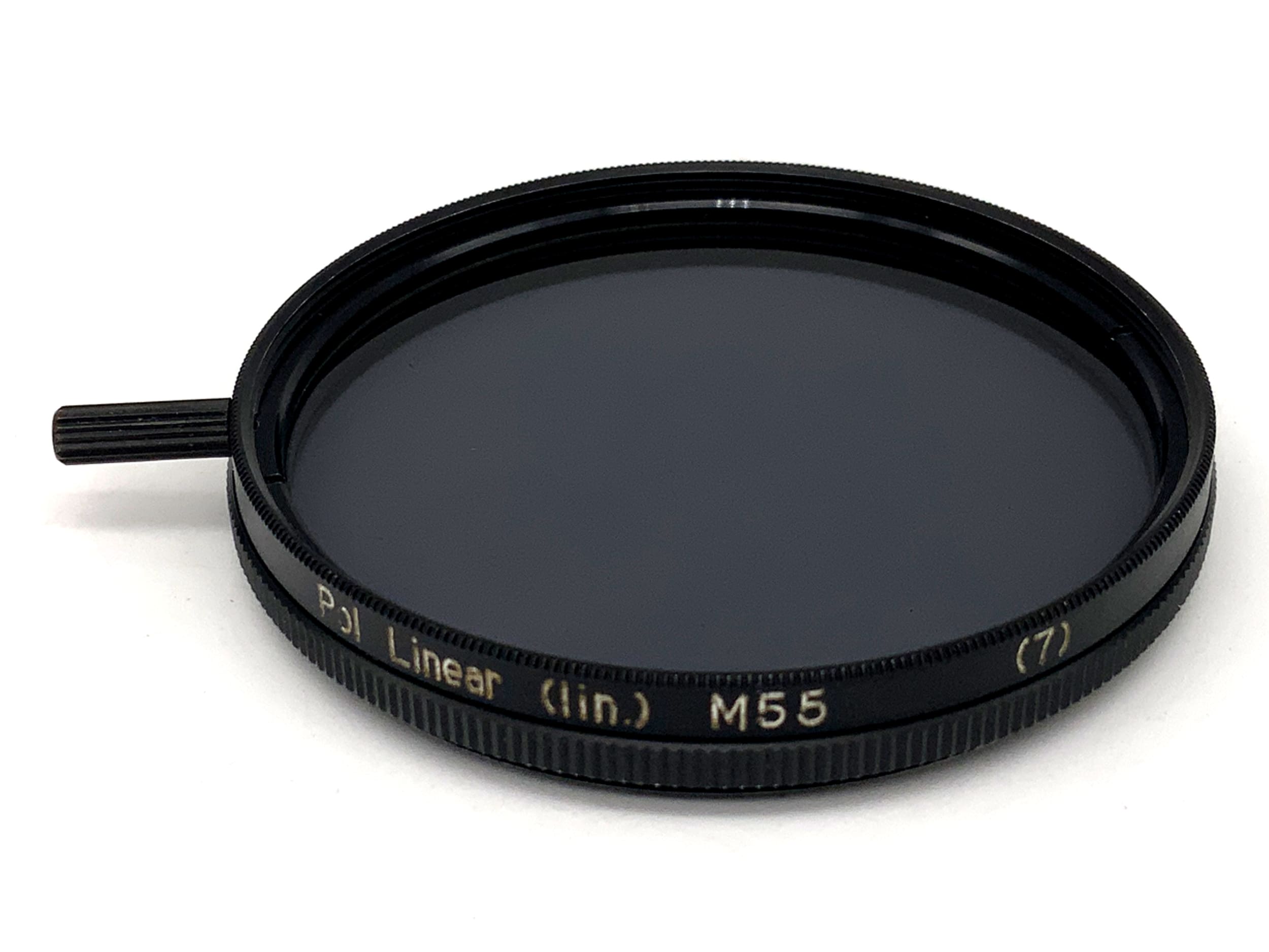 Filtre polarisant linéaire M55 (7) 55 mm, filetage circulaire