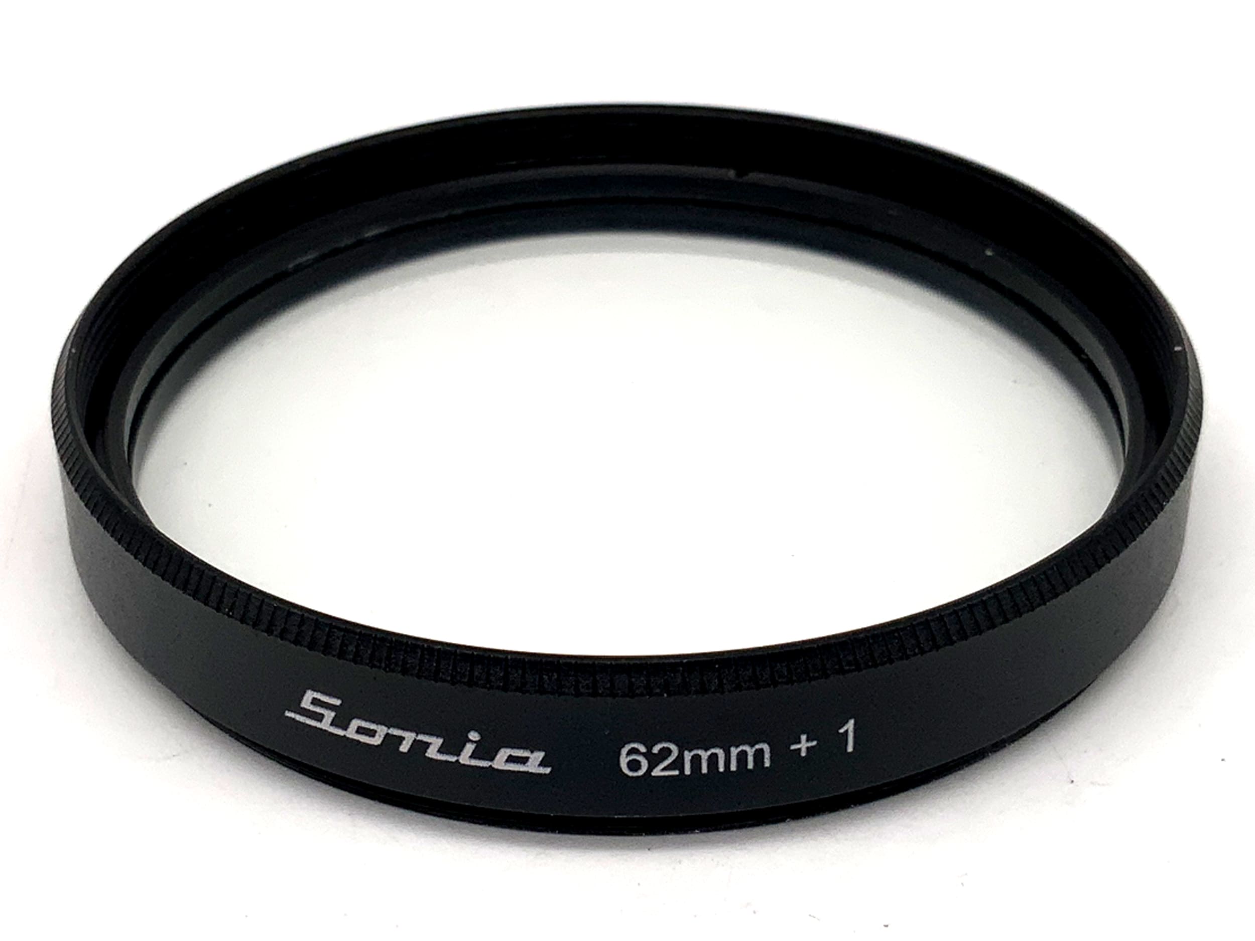 Sonia Close-Up Lens +1 Filter 62mm Circular Filter Thread