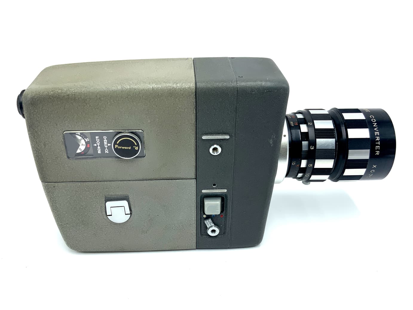 Elmo 8-E Zoom Auto-Eye Filmkamera mit Zoom Lens 10-30mm 1:1.8