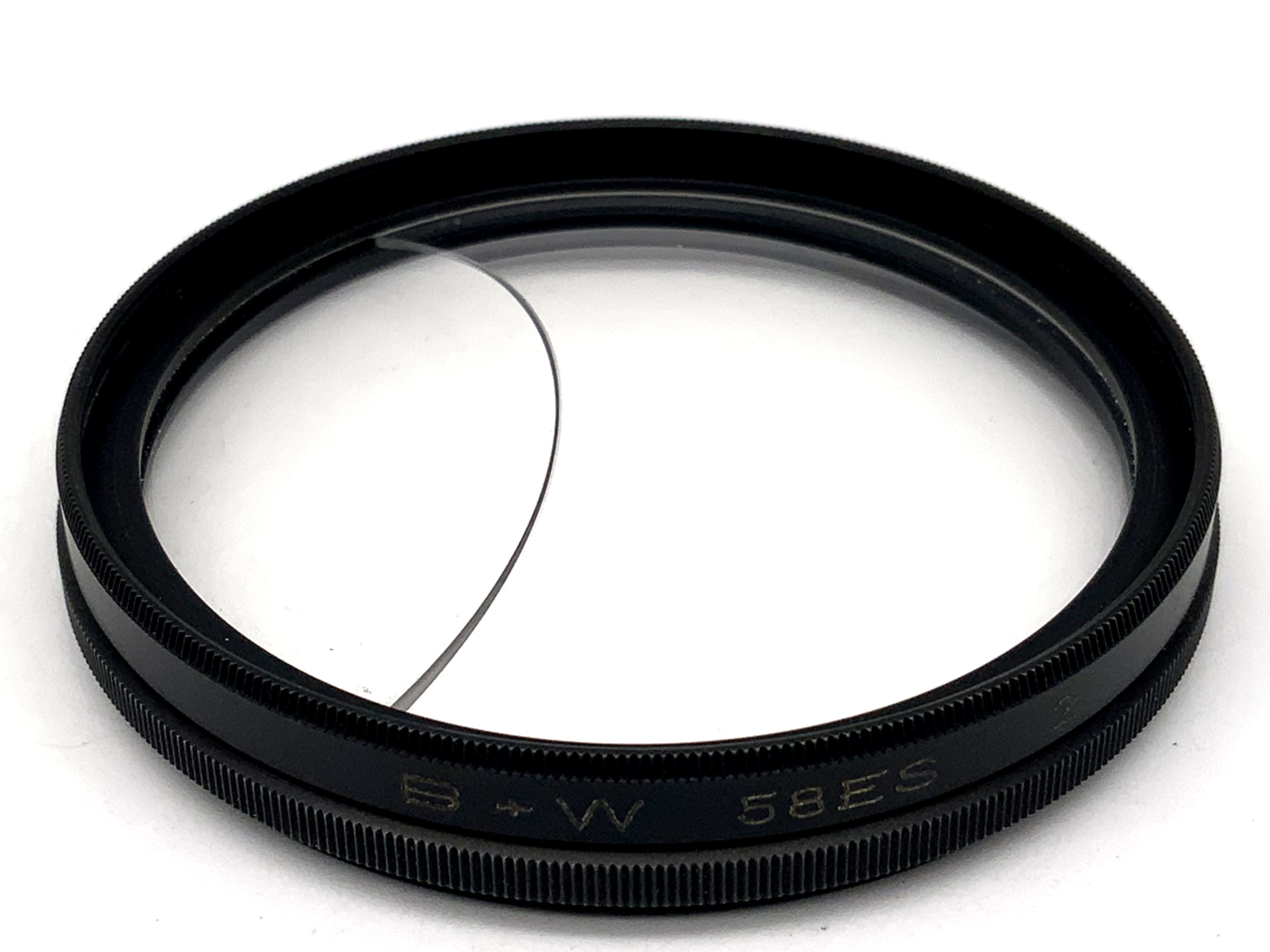 Objectif macro B+W à dioptrie divisée 58ES, 2 filtres, filetage circulaire de 58 mm