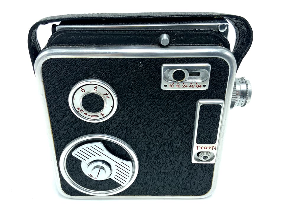 Meopta Admira 8E Filmkamera mit Mirar 12.5mm 1:2.8