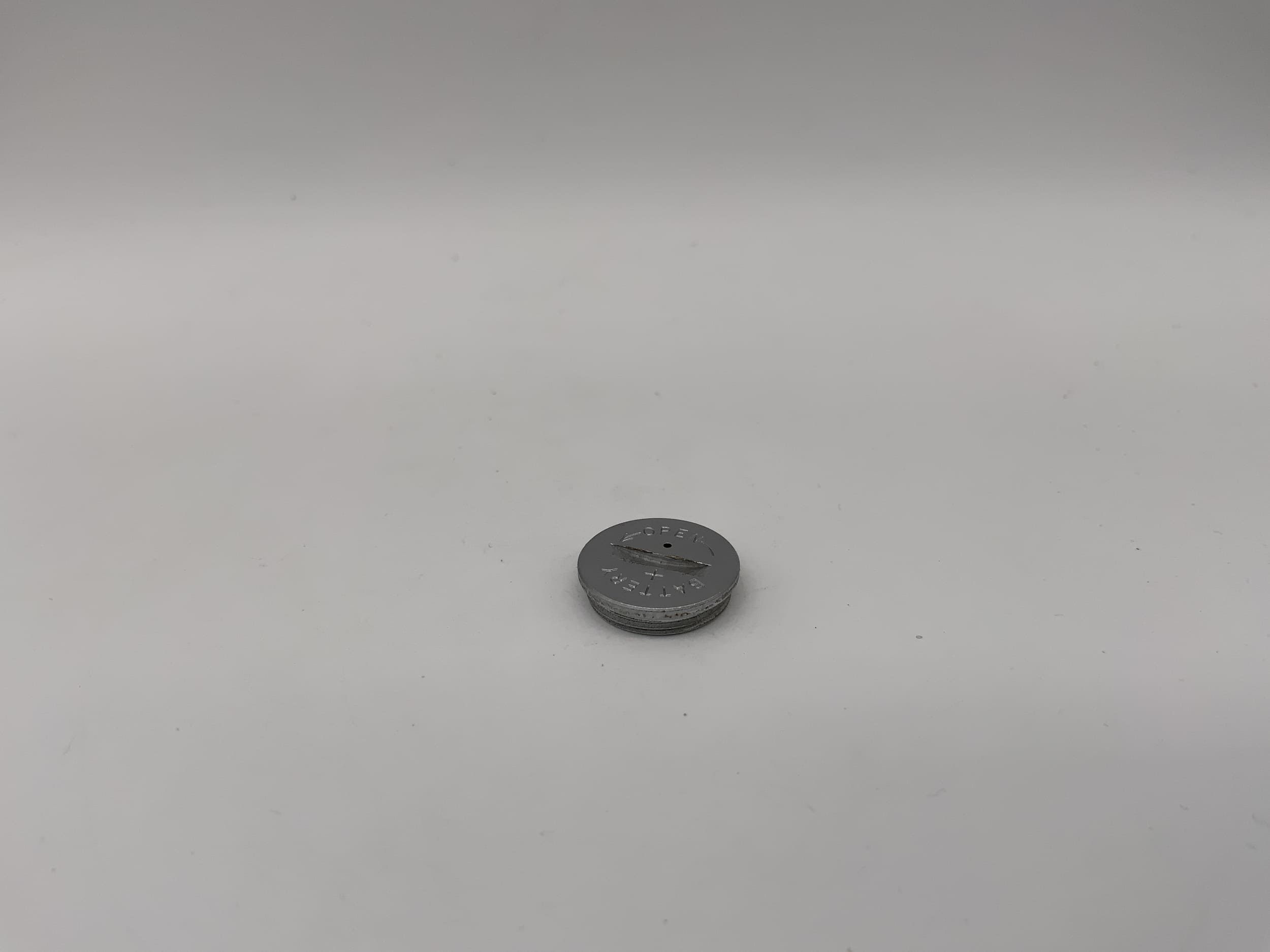 Couvercle de compartiment à batterie argenté Revueflex SM 302, pièce de rechange
