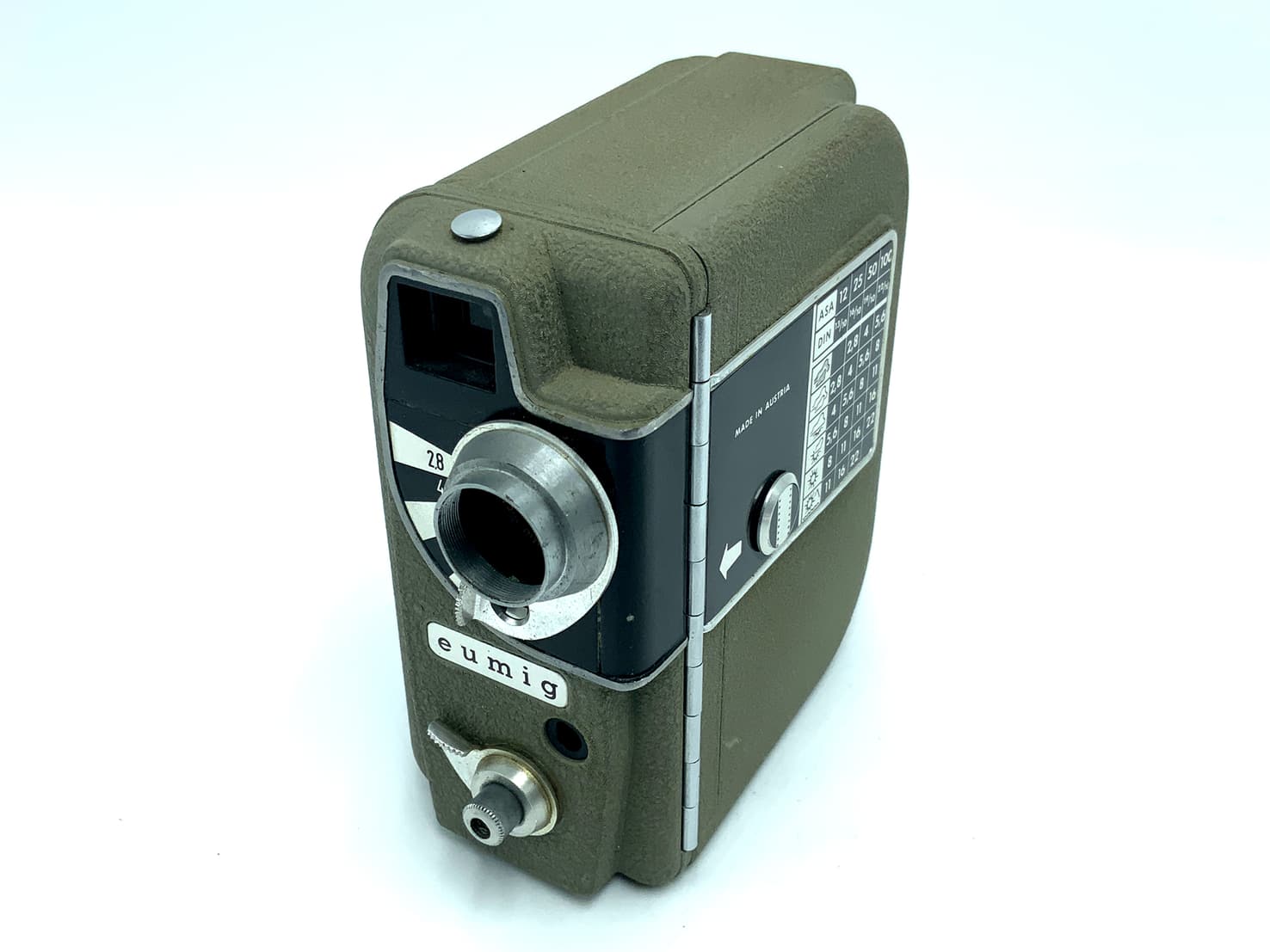Eumig Electric Filmkamera mit Euguon 12.5mm 1:2.8