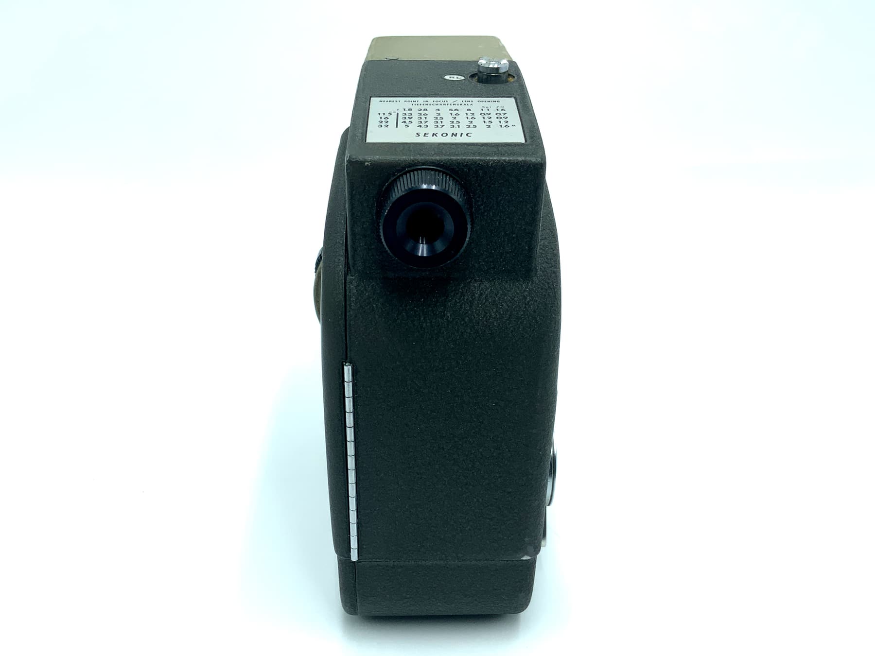 Sekonic Micro-Eye 53EE Filmkamera mit Resonar 11.5-32mm 1:1.8