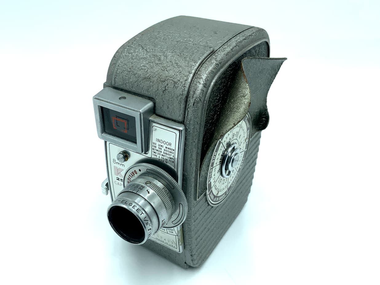 Keystone K 25 Capri Filmkamera mit Elgeet 12.5mm 1:2.3