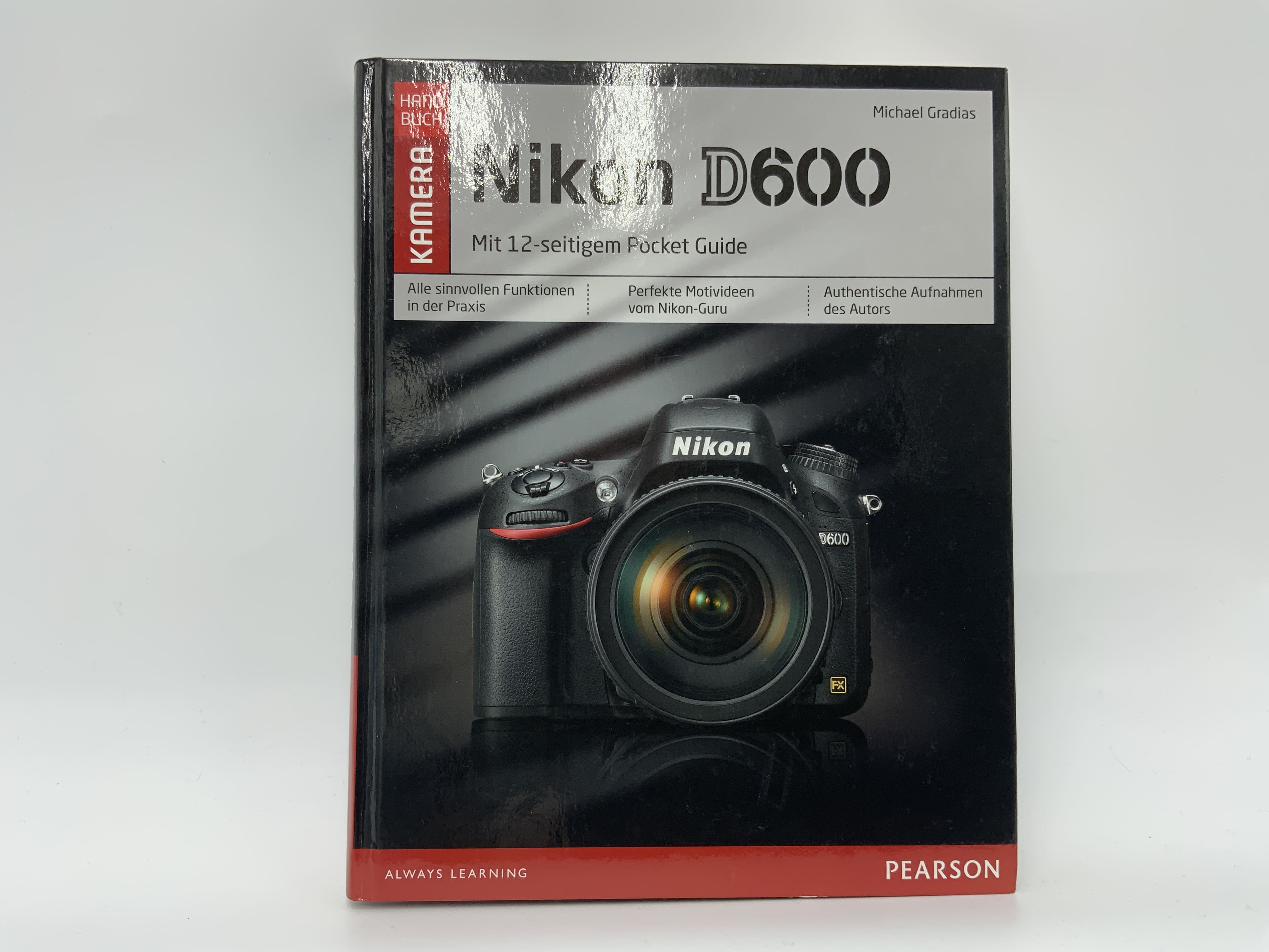Pearson Nikon D600 Mit 12-seitigem Pocket Guide Handbuch Deutsch