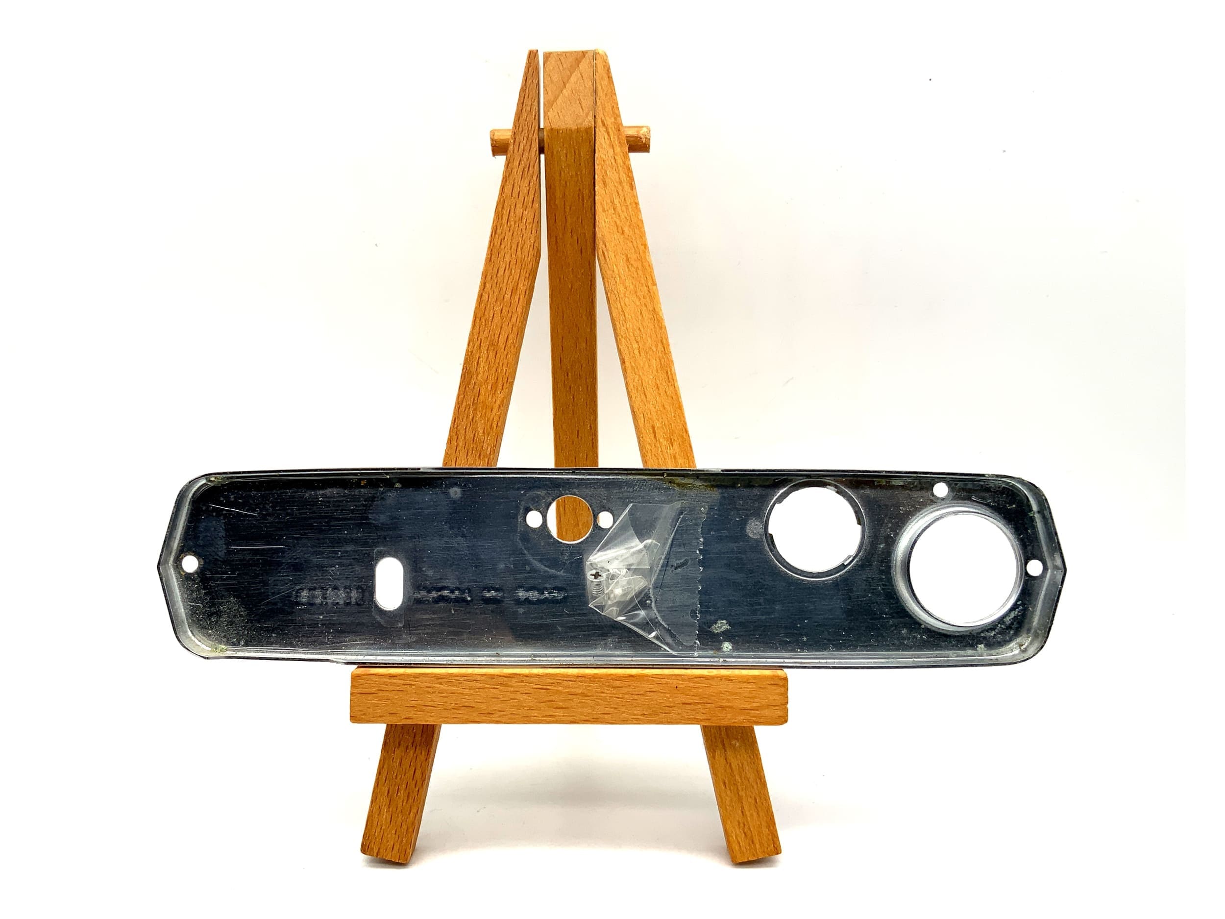 Plaque de base Olympus OM-1, argentée, pièce de rechange