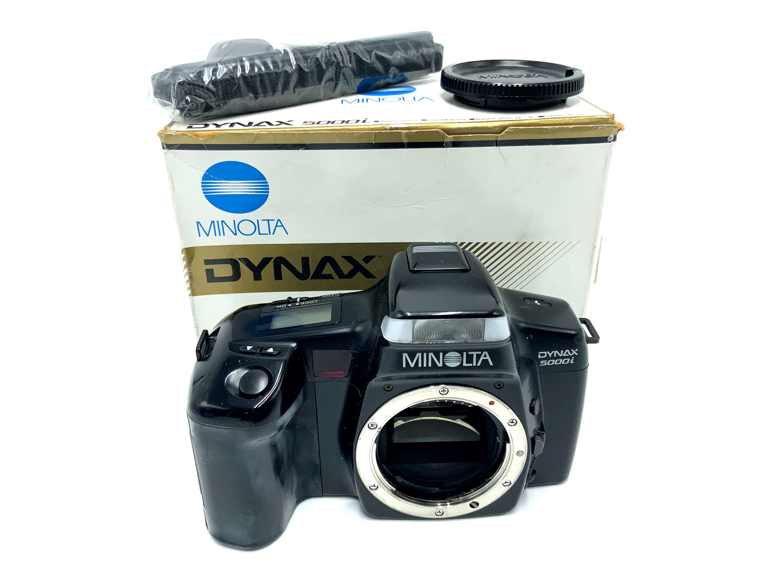 Minolta Dynax 5000i SLR in OVP 35mm SLR analog Body (Minolta AF/Sony A)