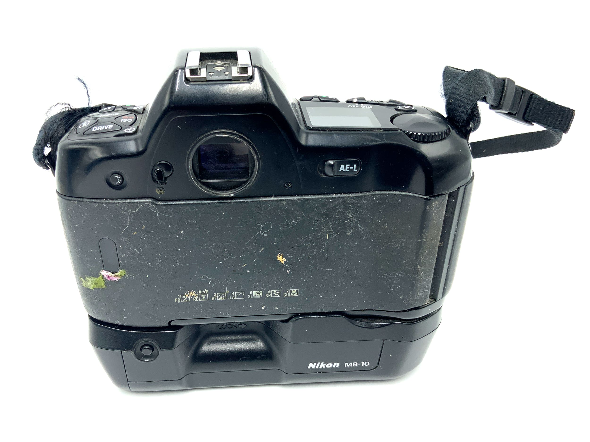 Nikon F-90X SLR mit MB-10 Batteriegriff 35mm SLR analog Body (Nikon AF)