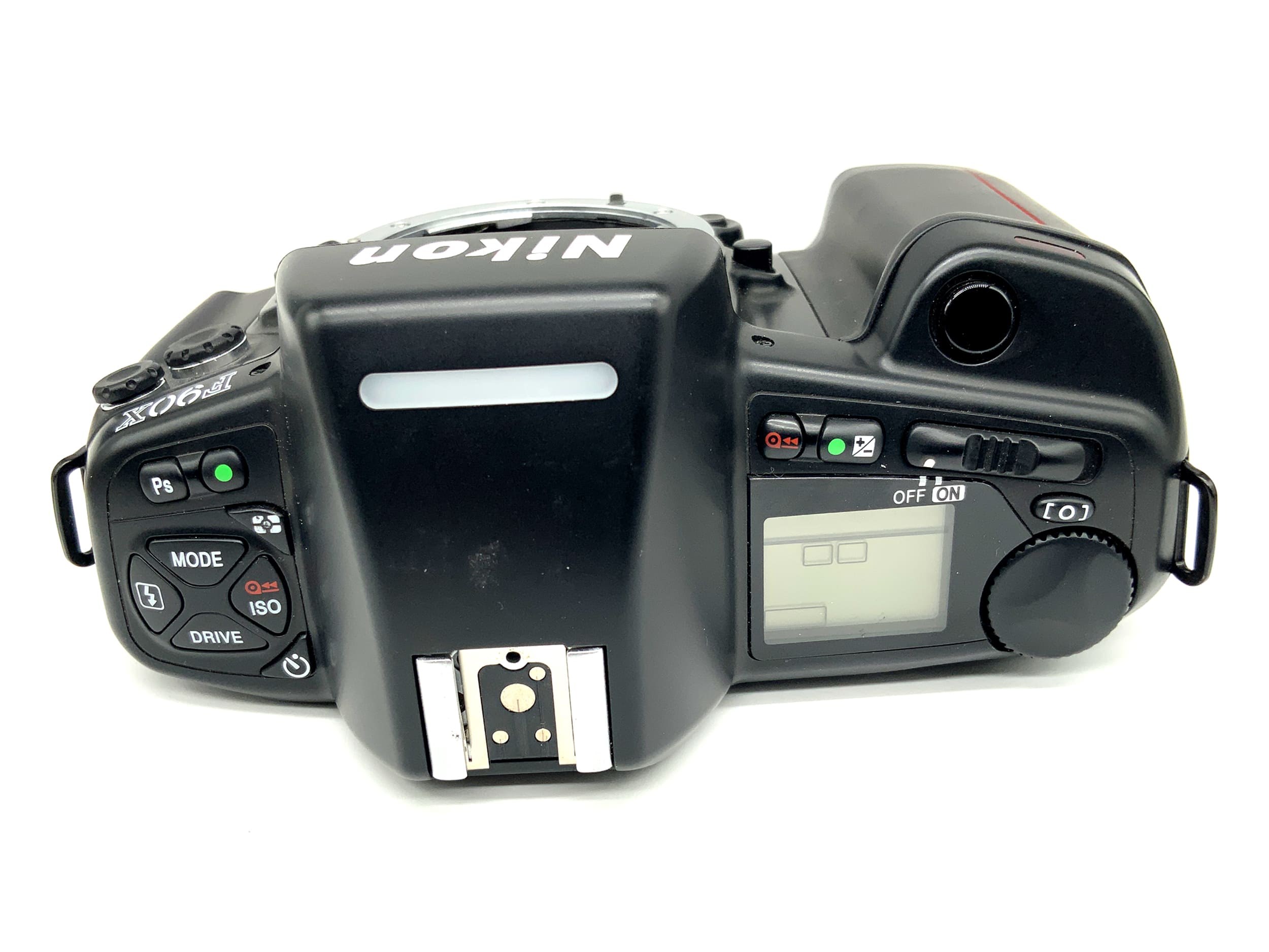 Nikon F-90X SLR funktioniert !ohne Batteriefach! 35mm SLR analog Body (Nikon AF)
