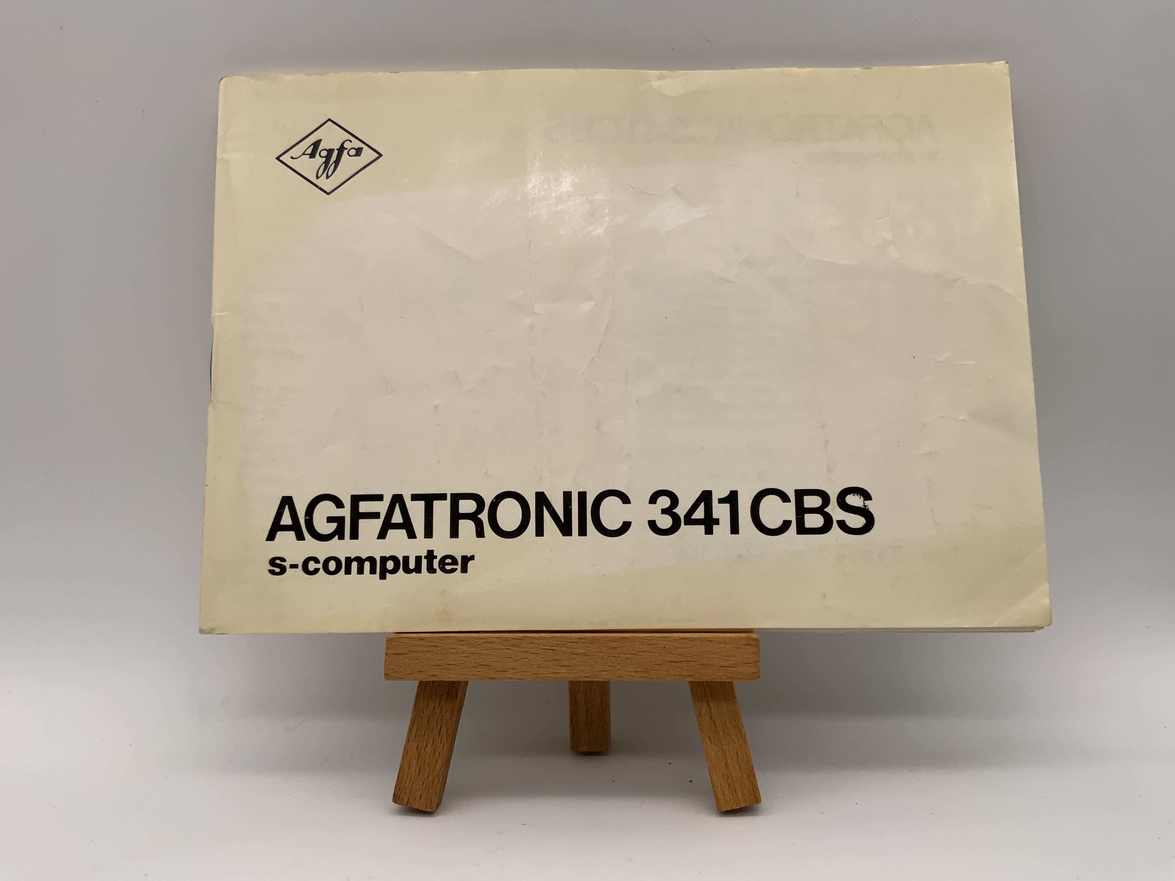 Agfa Agfatronic 341 CBS s-computer Bedienungsanleitung Deutsch