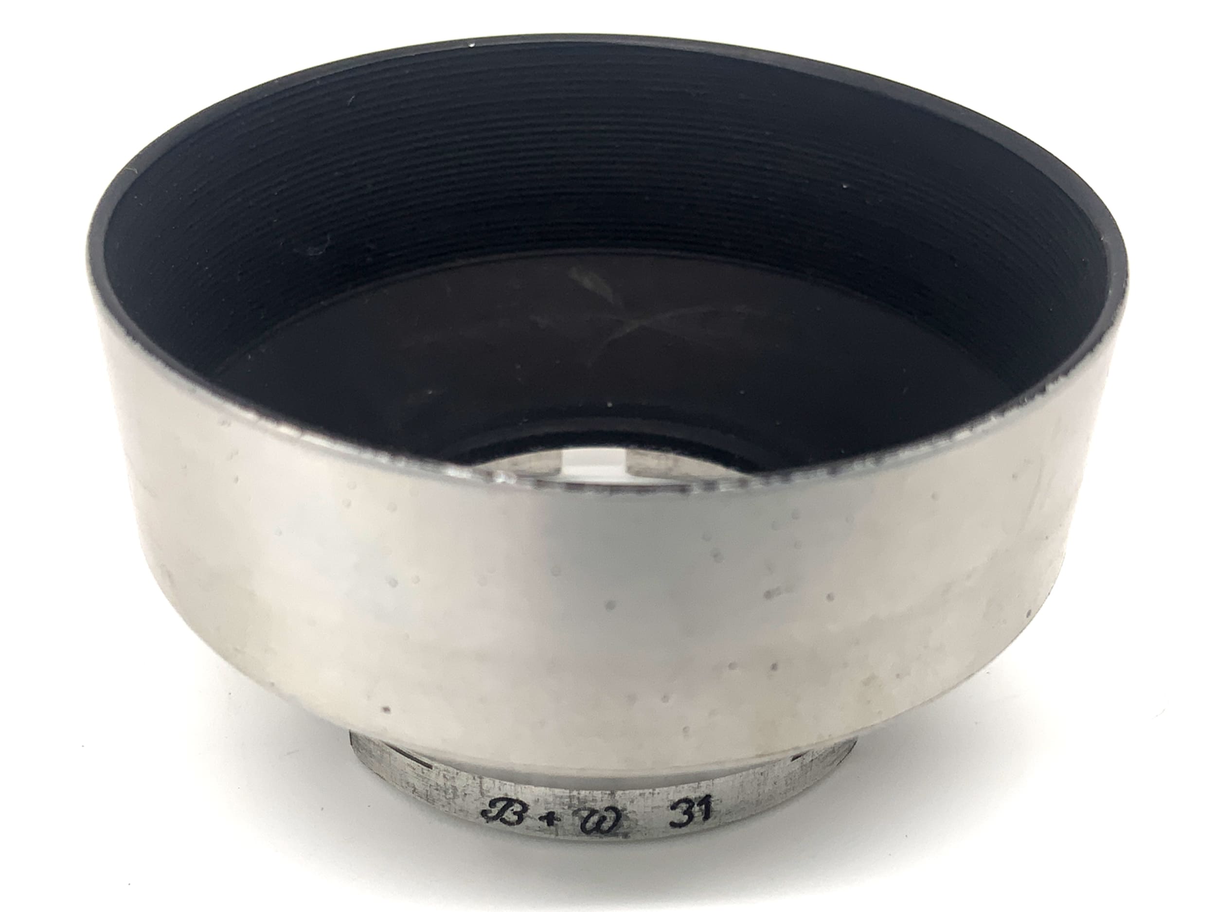 B+W 31mm Gegenlichtblende Alu Slip On lenshood Sonnenblende