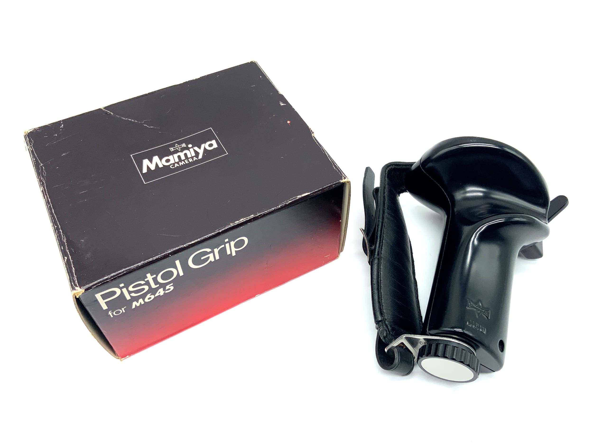 Poignée de pistolet Mamiya pour M645, dans son emballage d'origine.