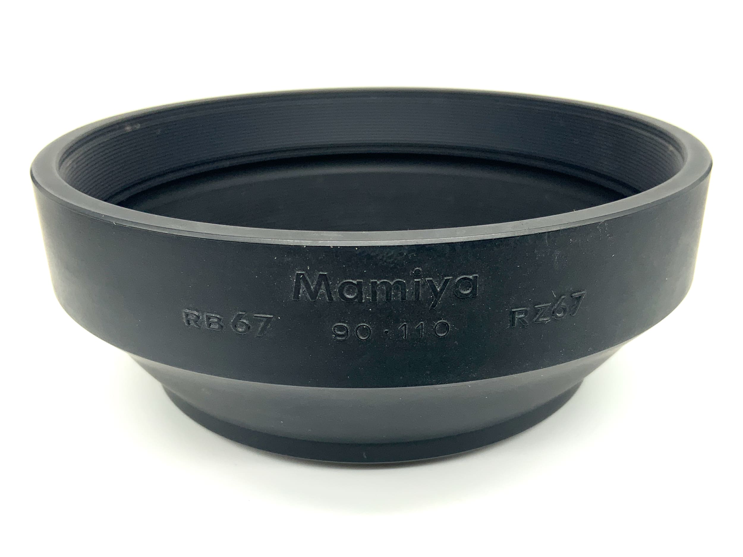 Mamiya RB67 90-110mm Gegenlichtblende RZ67 Gummi 77mm lenshood Sonnenblende