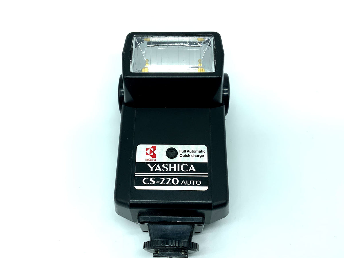 Flash automatique Yashica CS-220 pour appareil photo, lampe torche à clipser