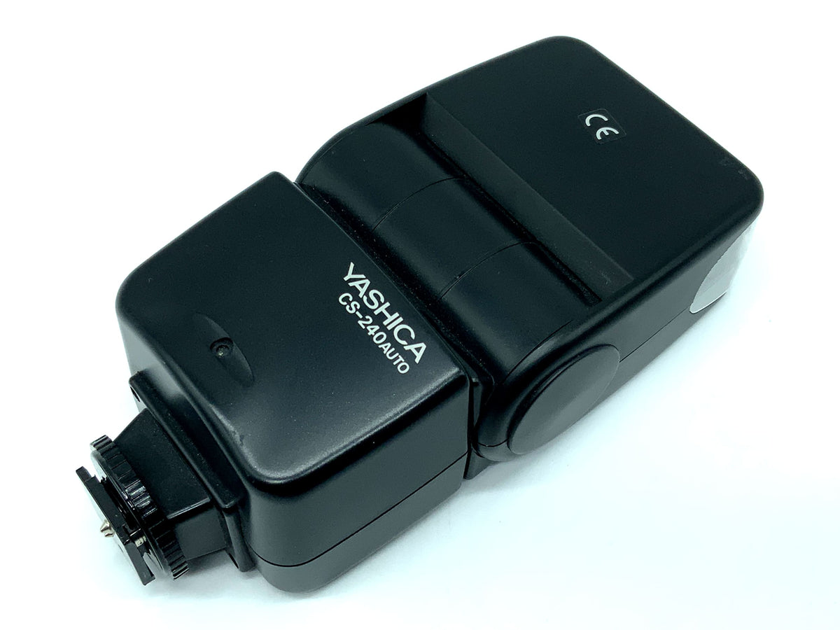 Flash automatique Yashica CS-240 pour appareil photo, lampe torche à clipser