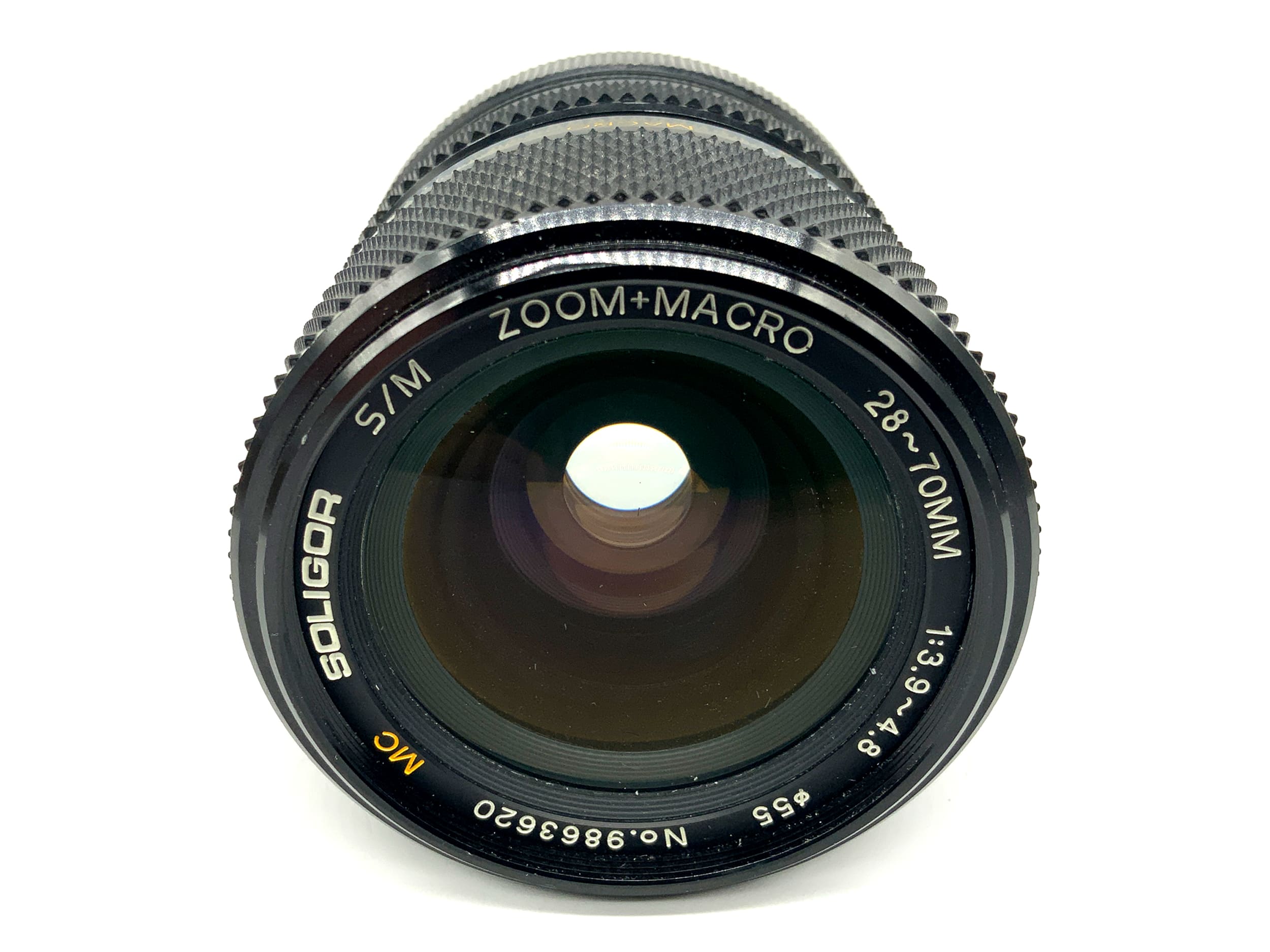 Soligor S/M Zoom+Macro MC 28-70mm 1:3.9-4.8 Objektiv Zoomobjektiv (Minolta MD)