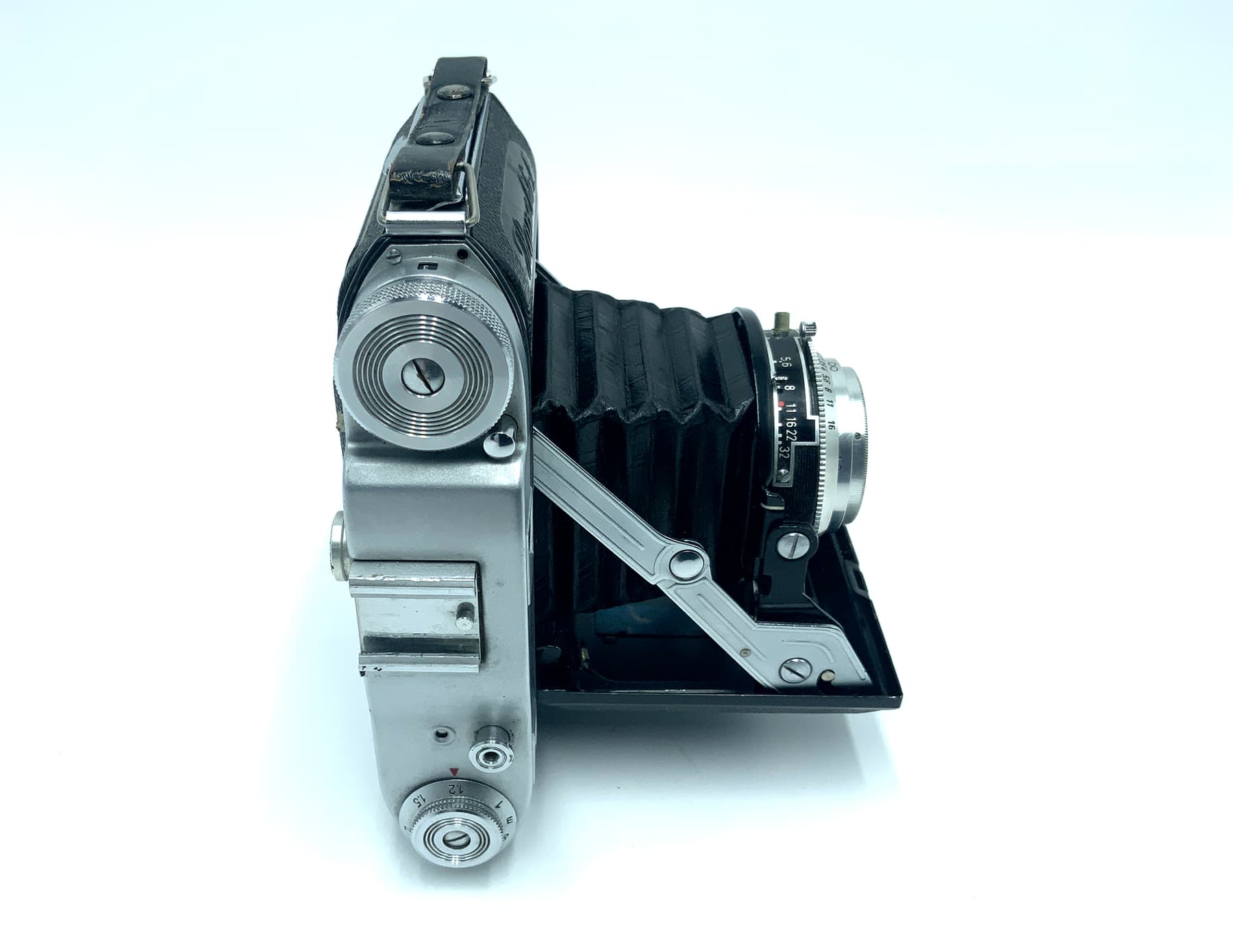 Hapo 66-E Klappkamera mit Enna Haponar 75mm 1:3.5 red C Messsucher Analogkamera