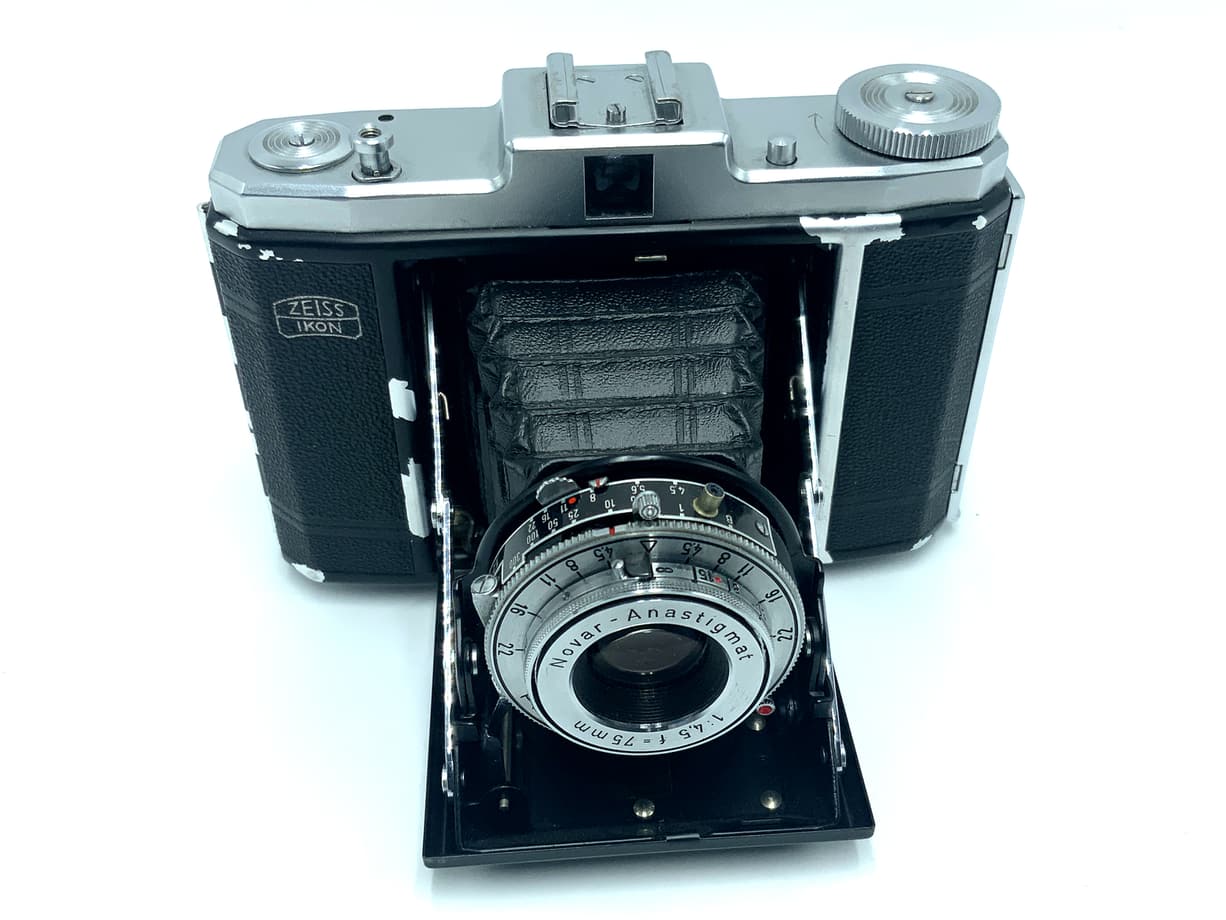 Zeiss Ikon Nettar 518/16 Klappkamera mit Novar Anastigmat 1:4,5 75mm Prontor-S