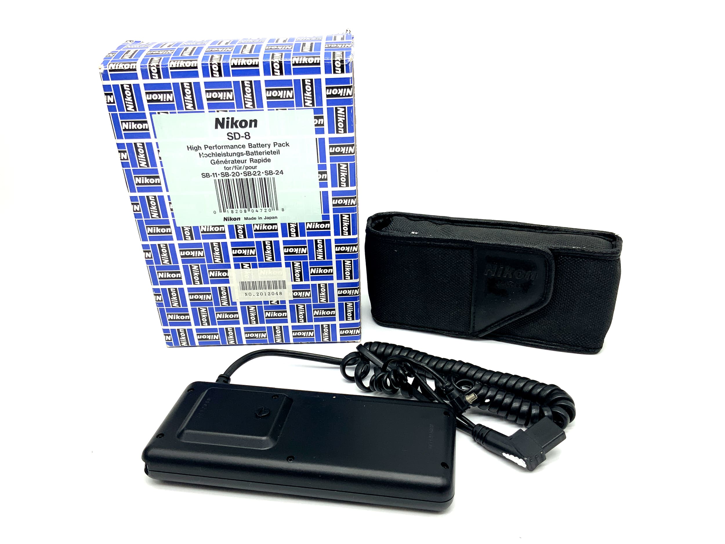 Bloc-batterie Nikon SD-8 SB-11 ; SB-20 ; SB-22 ; SB-24