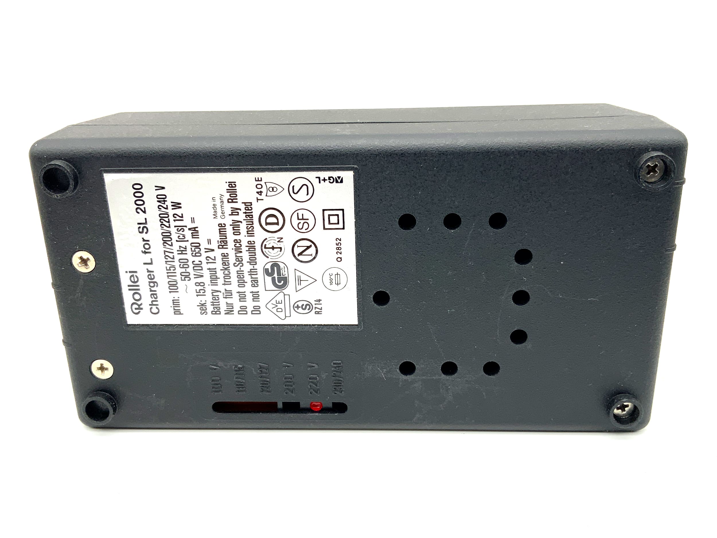 Chargeur Rollei L pour batterie SL 2000, adaptateur secteur