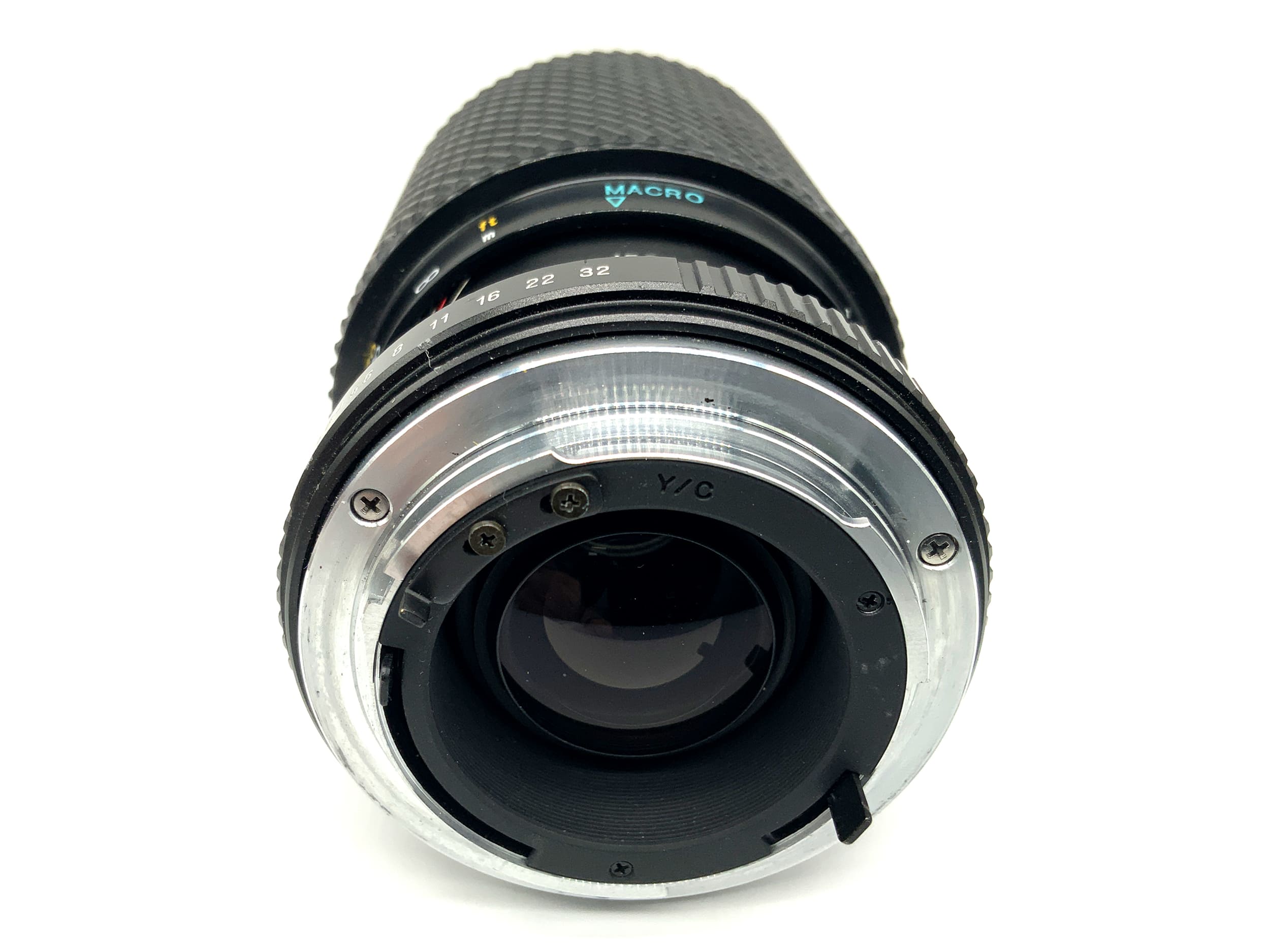 Tokina 80-200 1:4.5 Objektiv Macro Zoomobjektiv (Yashica / Contax) Nebel!
