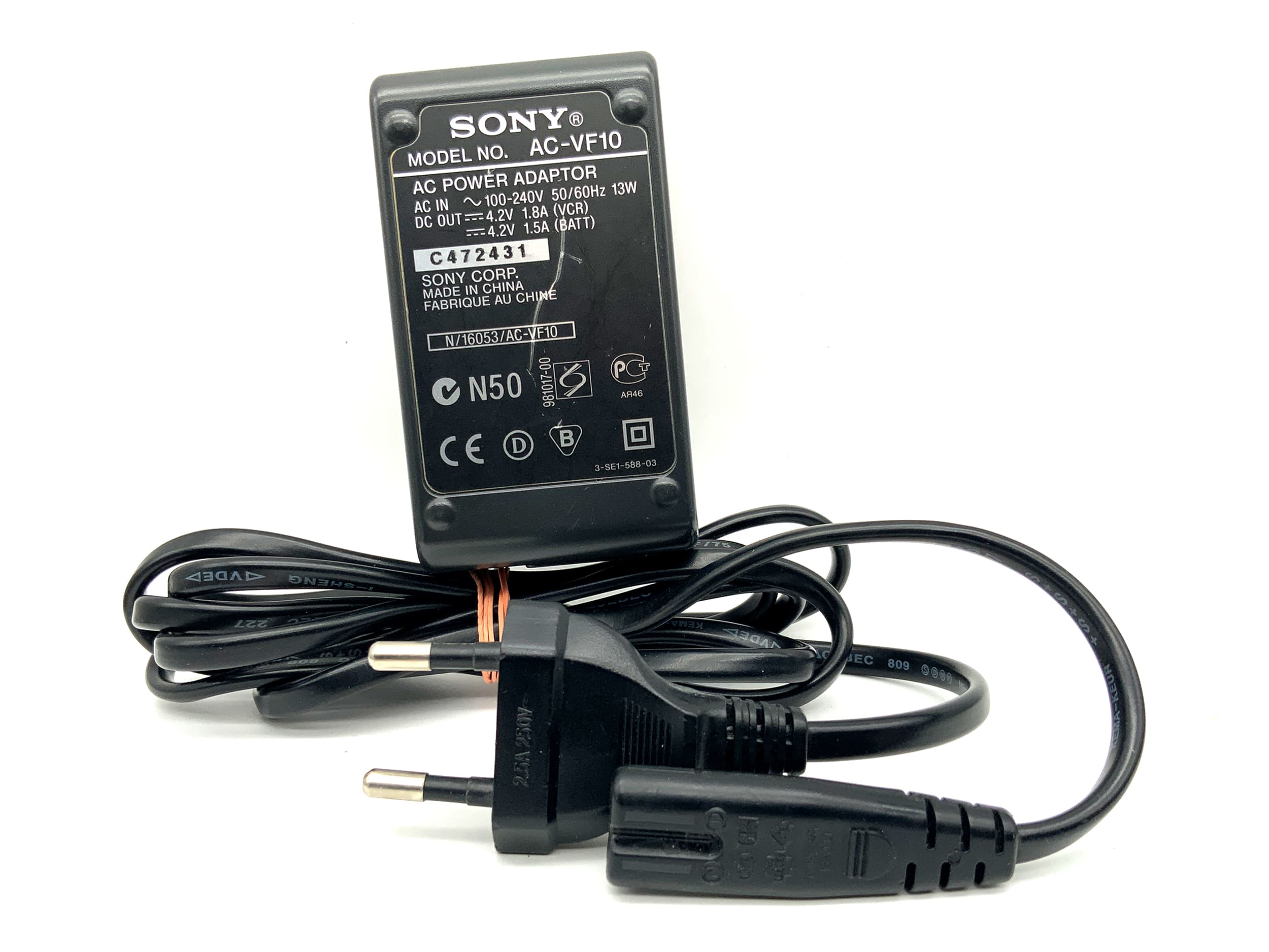 Sony AC-VF10 Charger NP-F10|NP-F20|NP-F30 Battery Charger Power Adapter