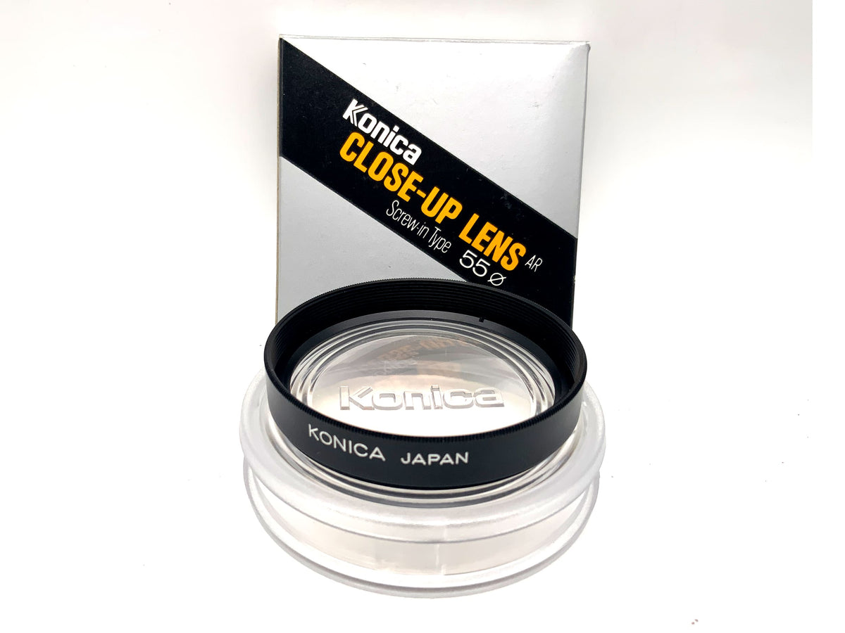 Konica Vorsatzline III Close-Up Lens AR Screw-in Type Hexanon AR OVP Filter 55mm