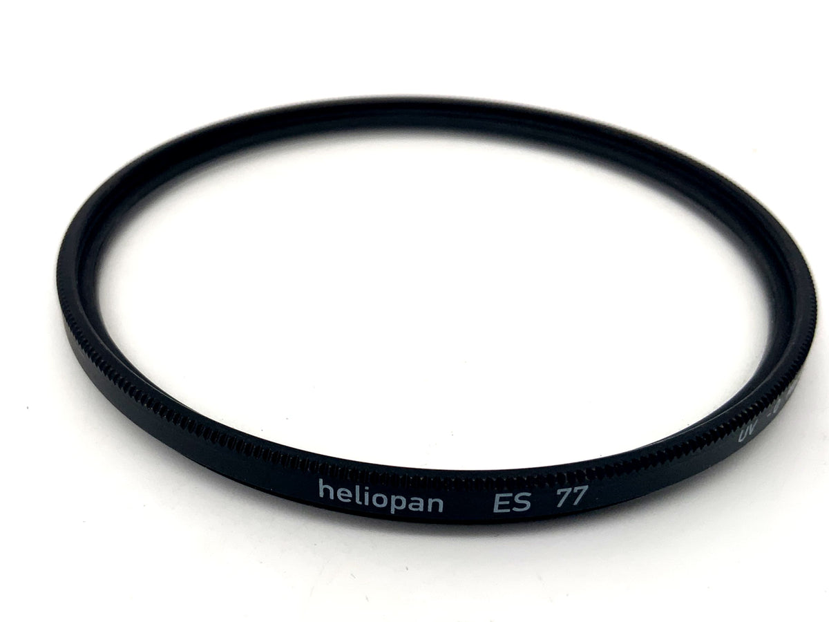 Heliopan UV ES 77 UV -0 Filter 77mm Kreisförmig Filtergewinde
