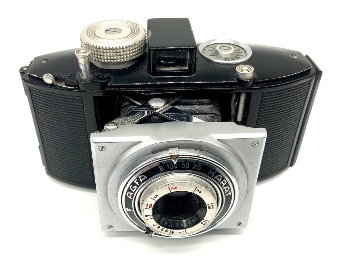 Agfa Karat Klappkamera mit Anastigmat Igestar 5,5cm 1:6.3 Analogkamera