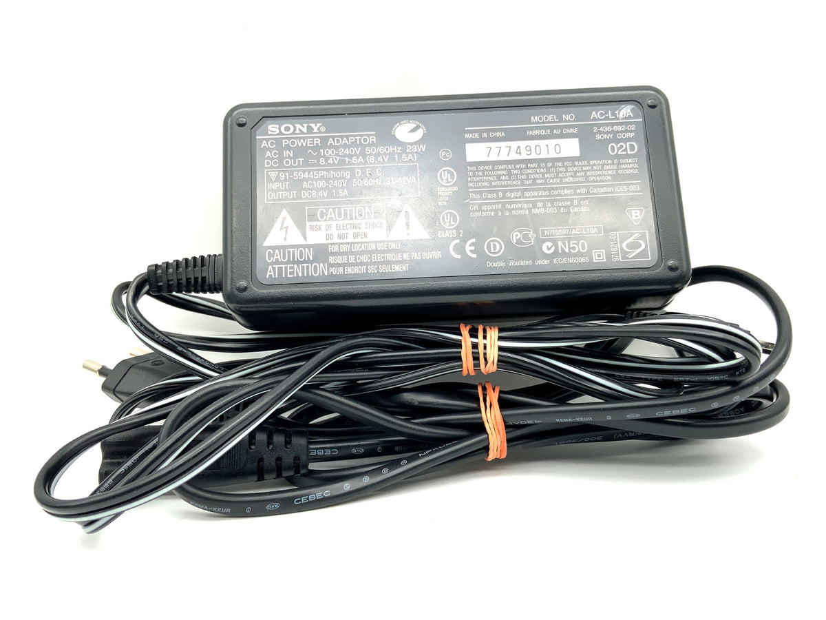Chargeur de batterie Sony AC-L10A