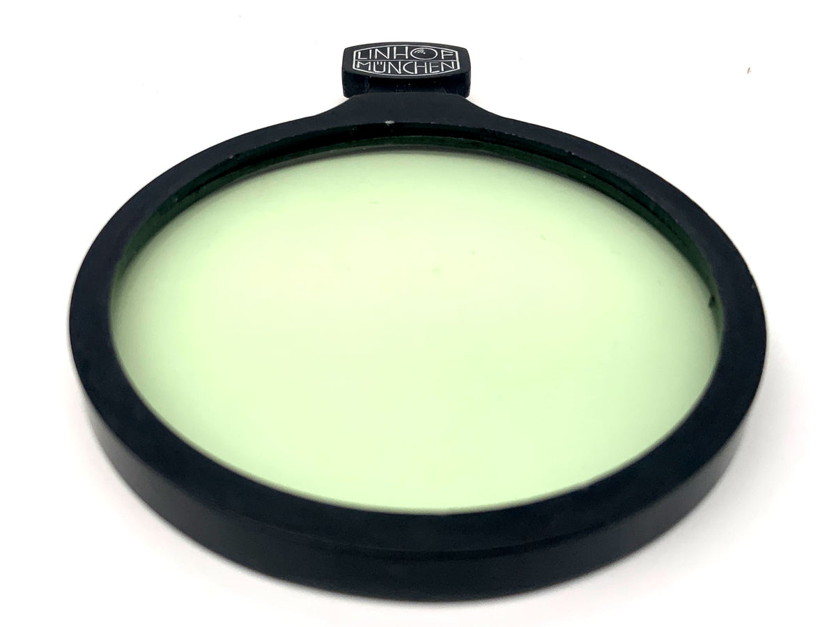 Linhof München U.V. leicht grün Einsteckfilter Slip in Filter ca.63mm
