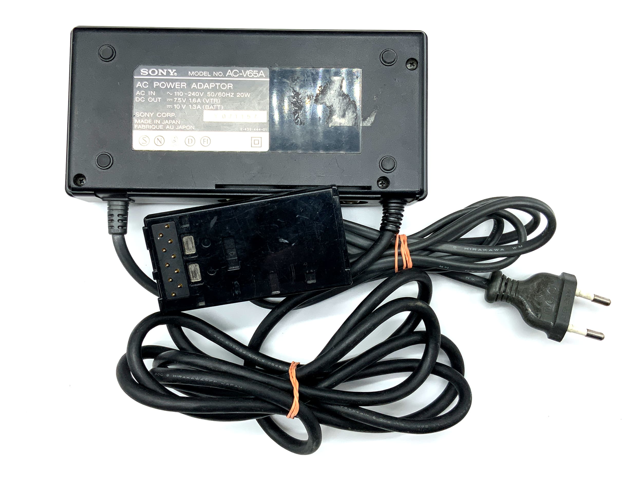 Chargeur Sony AC-V60A NP-55|NP-66|NP-66H|NP-77|NP-77H