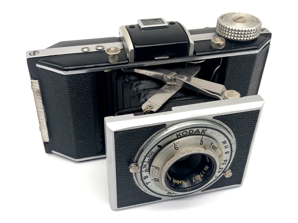 Kodak Bantam Klappkamera mit Anastigmat Special 47mm 1:4.5 Analogkamera
