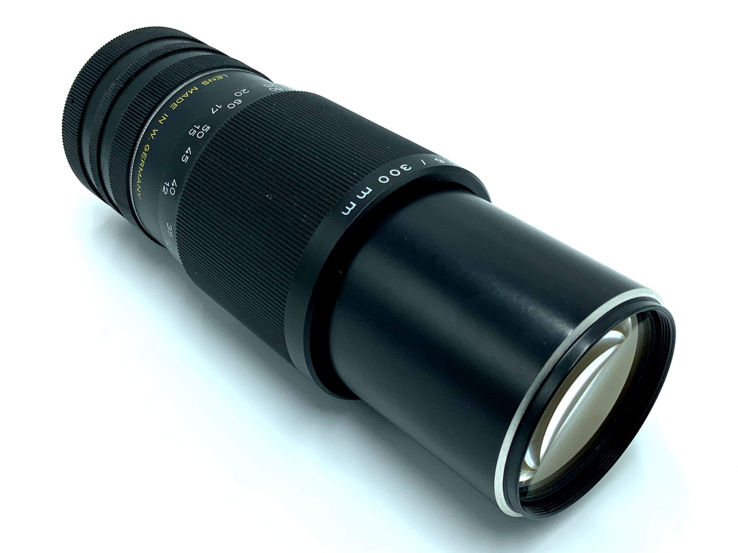Revuenon MC 300mm 1:5.5 Objektiv Festbrennweite (M42) Nebel!